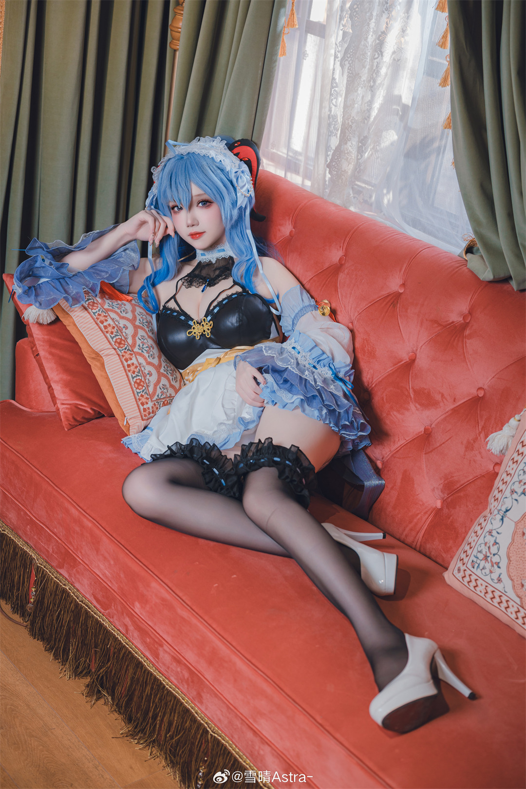 cosplay 请让女仆甘雨也加入到你的旅行吧! 原神 甘雨@雪晴Astra- 第4张