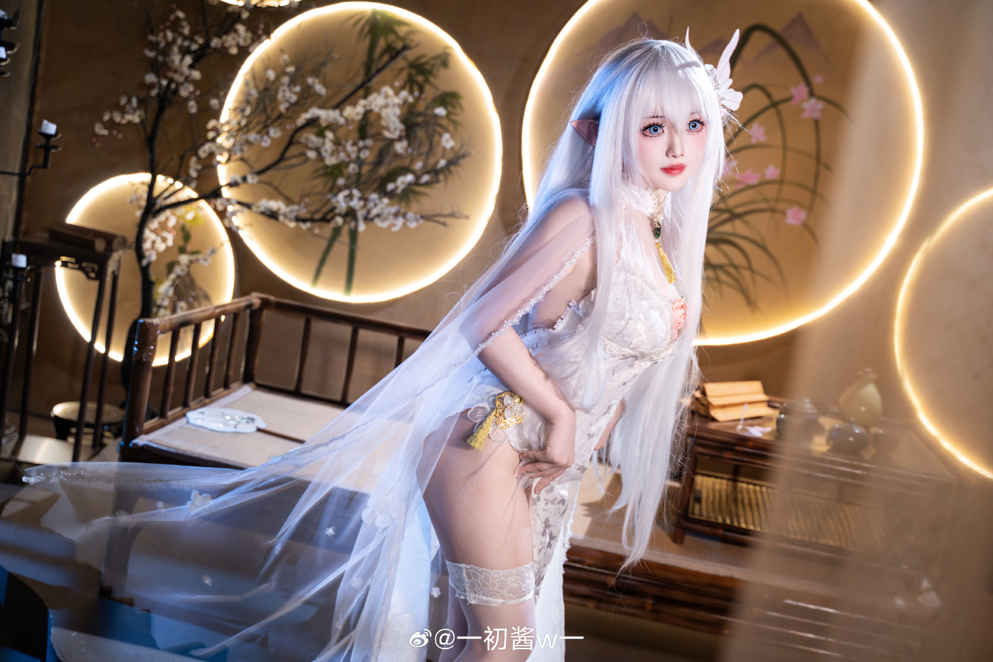 COSPLAY 秘书舰的工作…就请交给我吧!碧蓝航线 阿尔比恩@一初酱w一 第2张