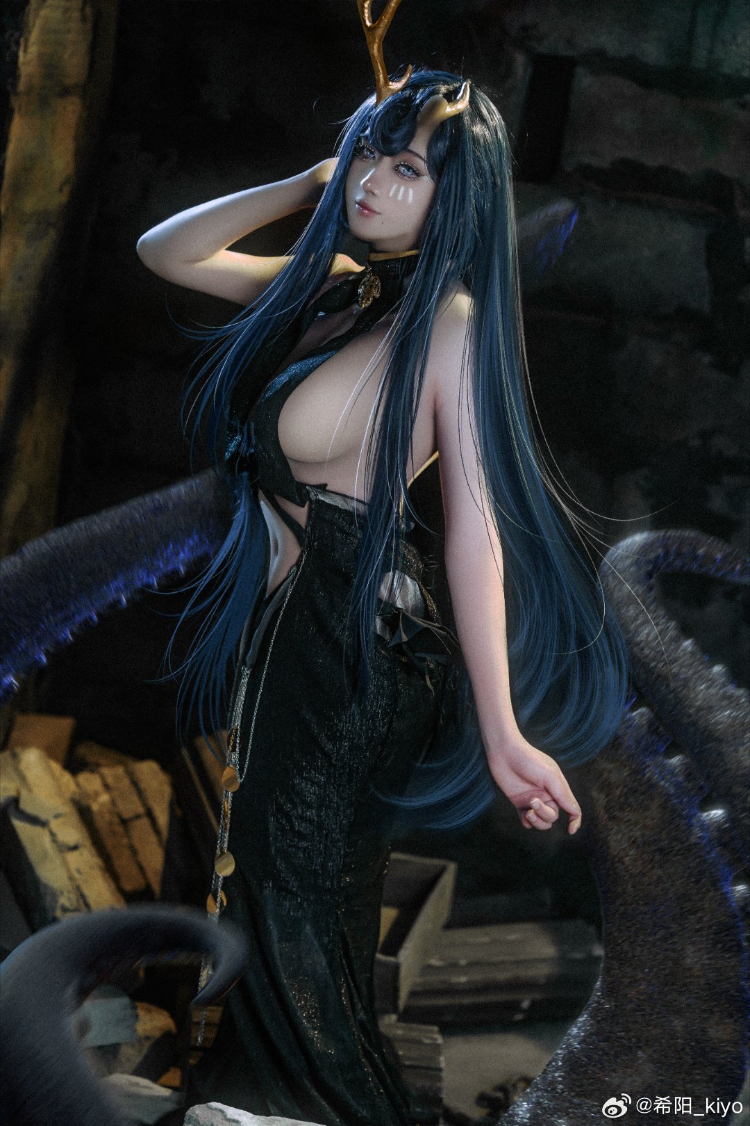 COSPLAY 碧蓝航线 | 金鹿号cos@希阳_kiyo 第2张