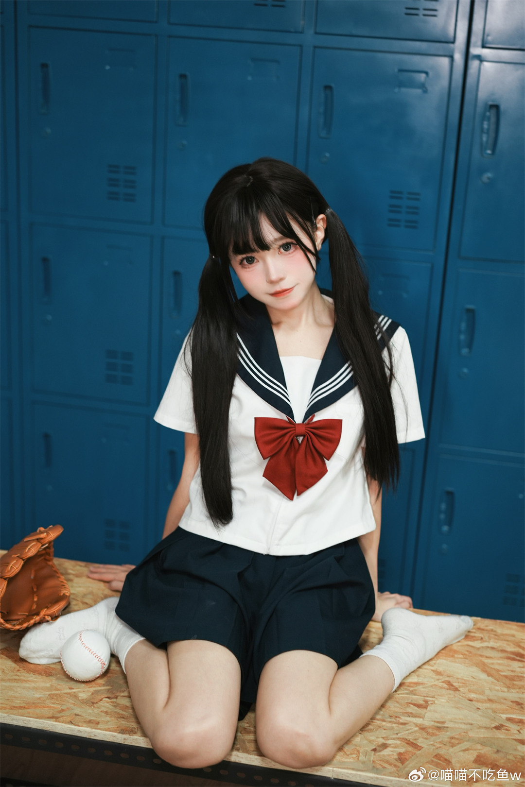 好喜欢小萝莉👧 JK制服@喵喵不吃鱼w | 喵喵不吃鱼wcos好喜欢小萝莉👧 JK制服-吾爱cos - 52cos-我爱cos