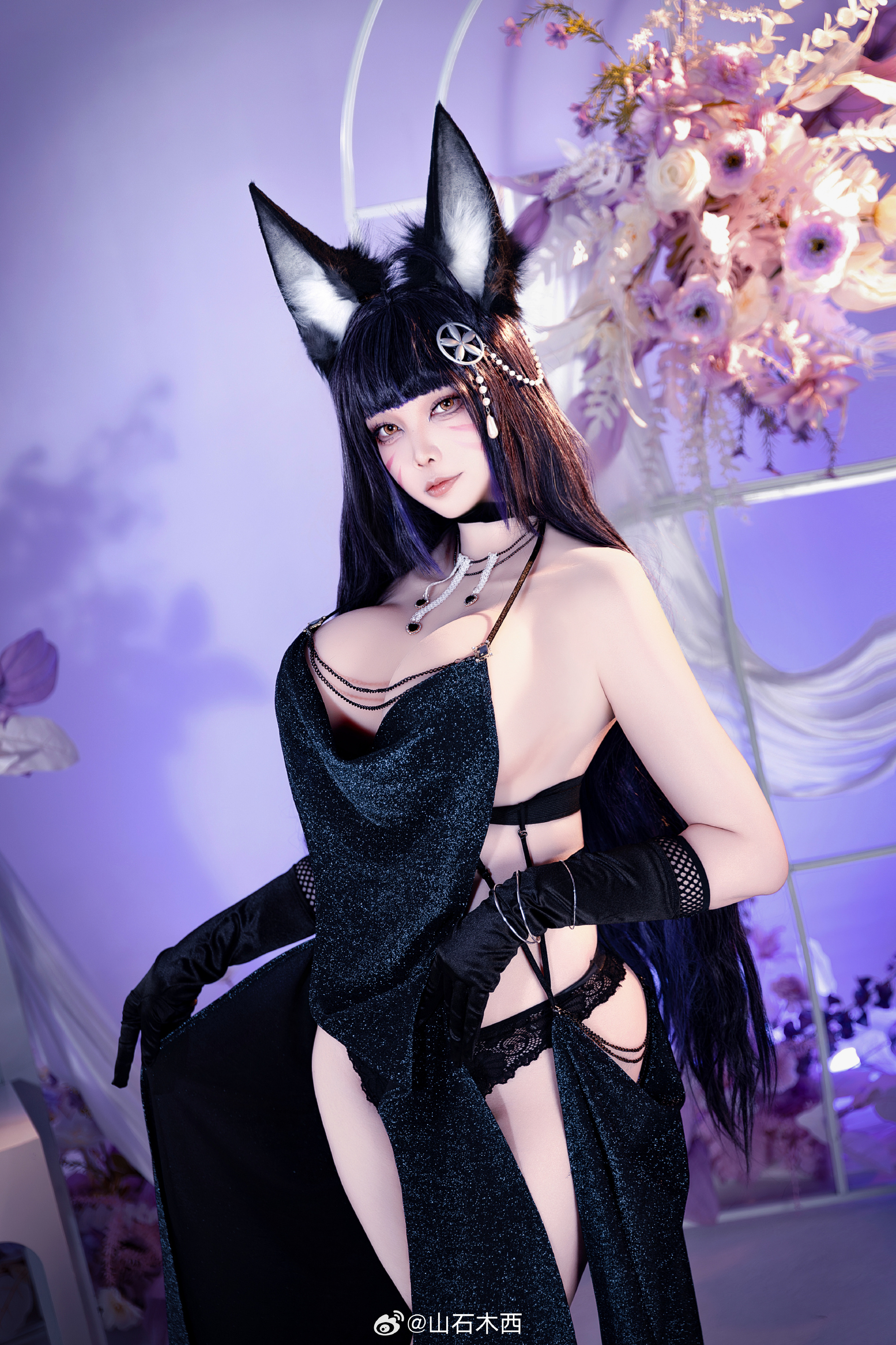 指挥官，今天想从什么事情开始着手呢～ 碧蓝航线cos 武藏 同人星光礼服 @山石木西 | 山石木西cos指挥官，今天想从什么事情开始着手呢～ 碧蓝航线cos 武藏 同人星光礼服-coser家，cosplay爱好者，二次元聚集地，动漫文化，新番资讯，ACG，Coser展示
