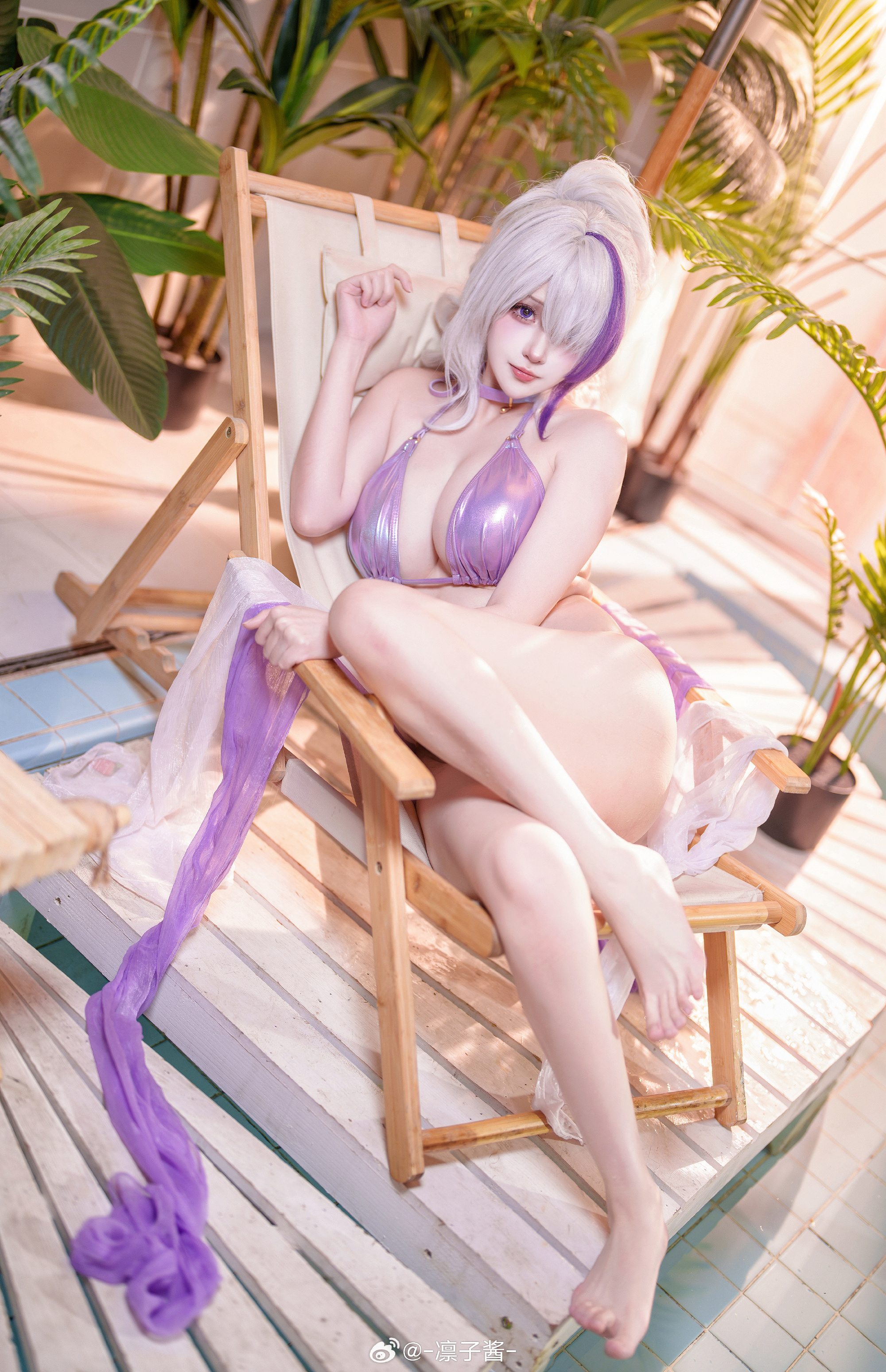 cosplay 指挥官大人也要来试试吗？雲仙@-凛子酱- 第2张