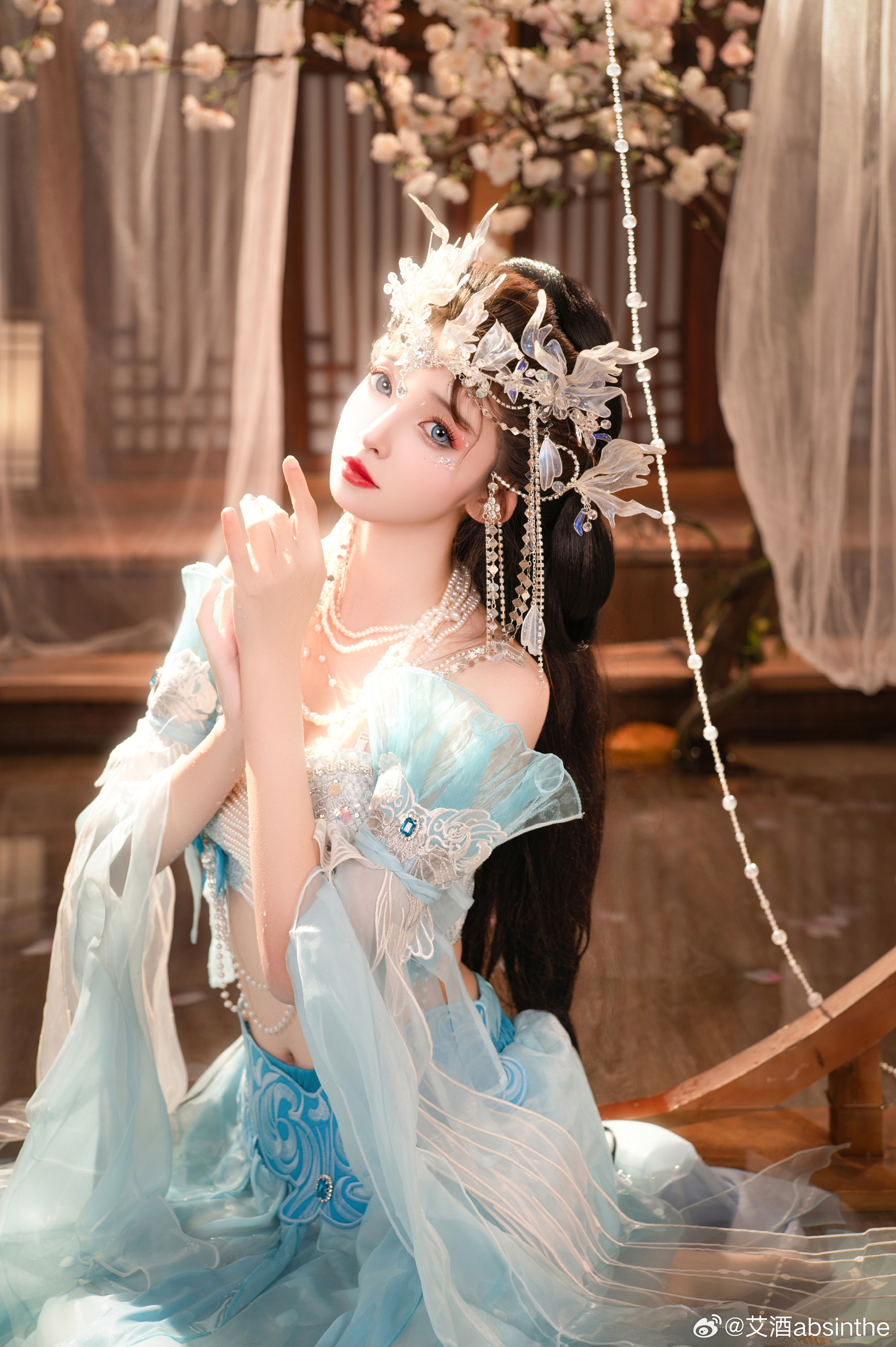 汉服写真 国风～人鱼姬～@-祖木子- | -祖木子-cos写真 国风～人鱼姬～-coser家，cosplay爱好者，二次元聚集地，动漫文化，新番资讯，ACG，Coser展示