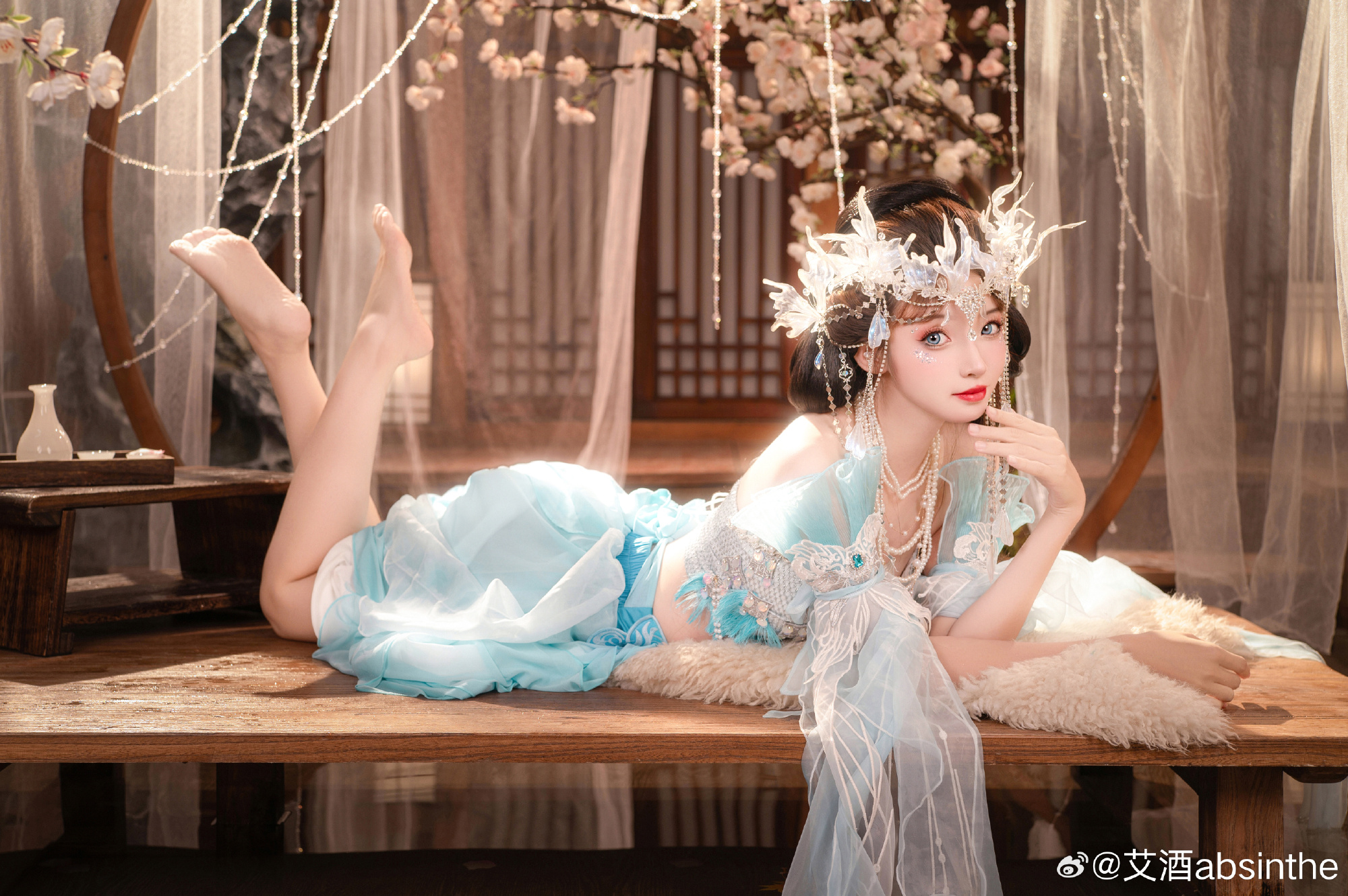 汉服写真 国风~人鱼姬~@-祖木子- 第2张