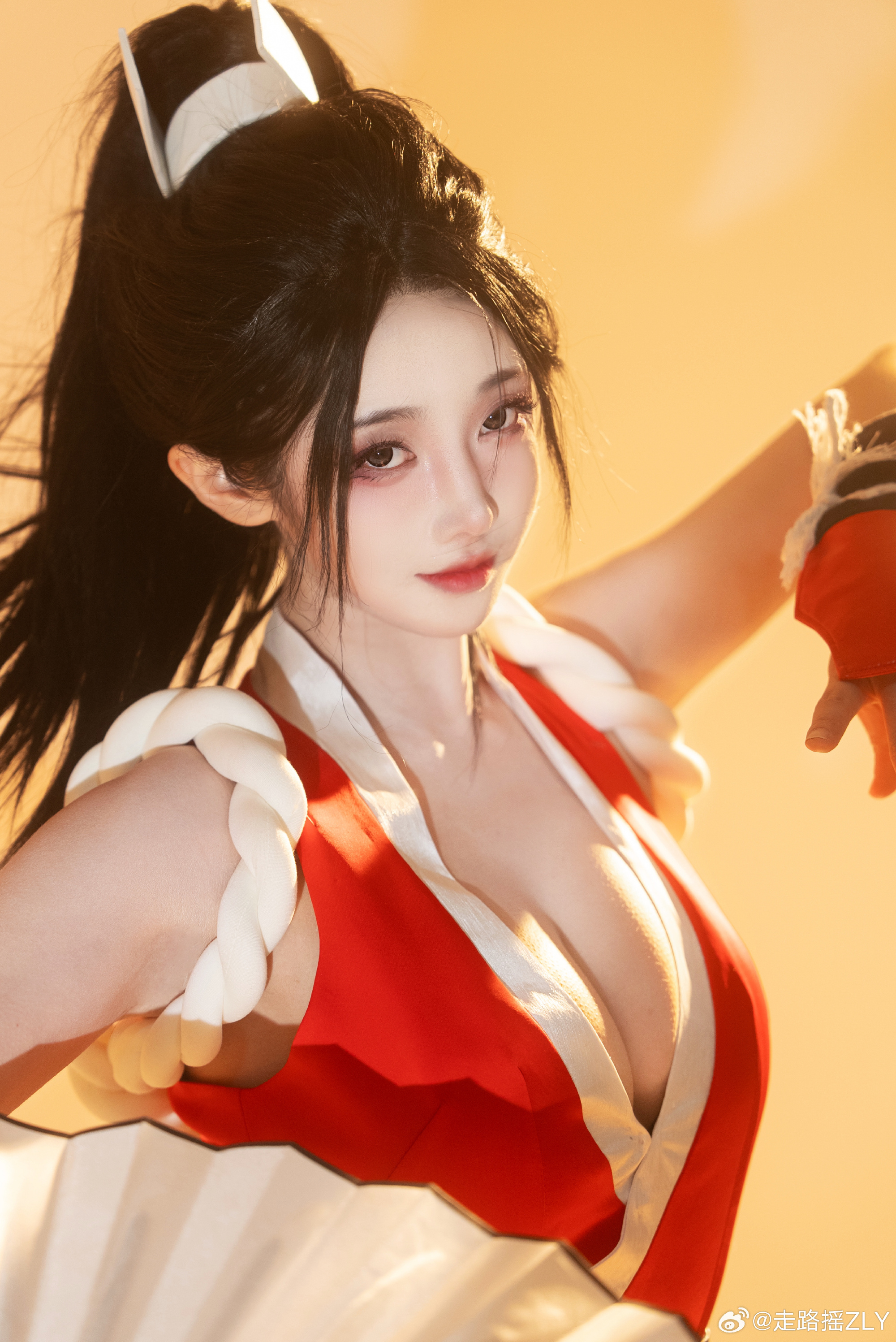COSPLAY 不要不知……不知好歹!永劫无间 不知火舞@走路摇ZLY 第2张