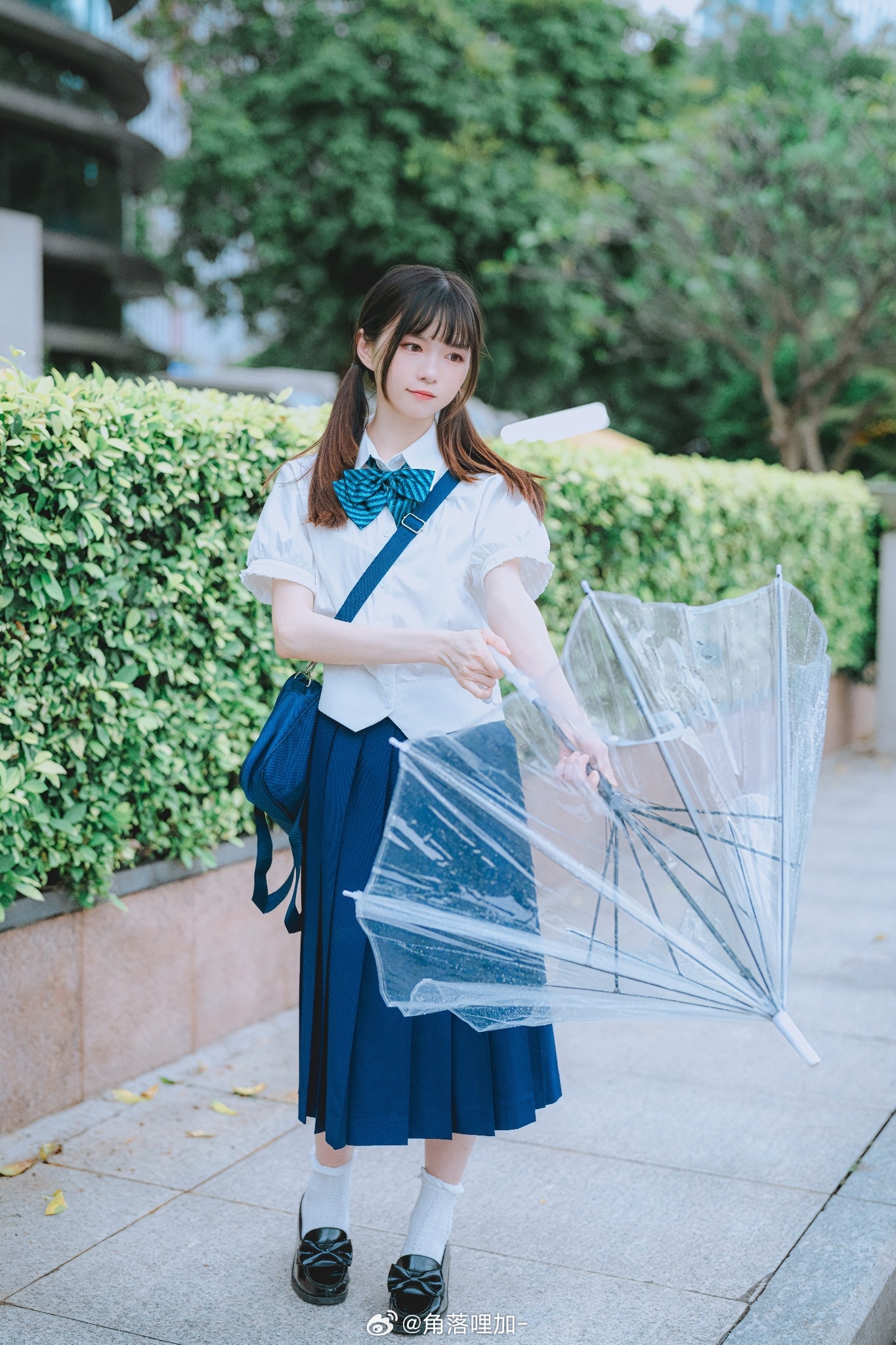 JK制服 雨过天晴@角落哩加- 第2张