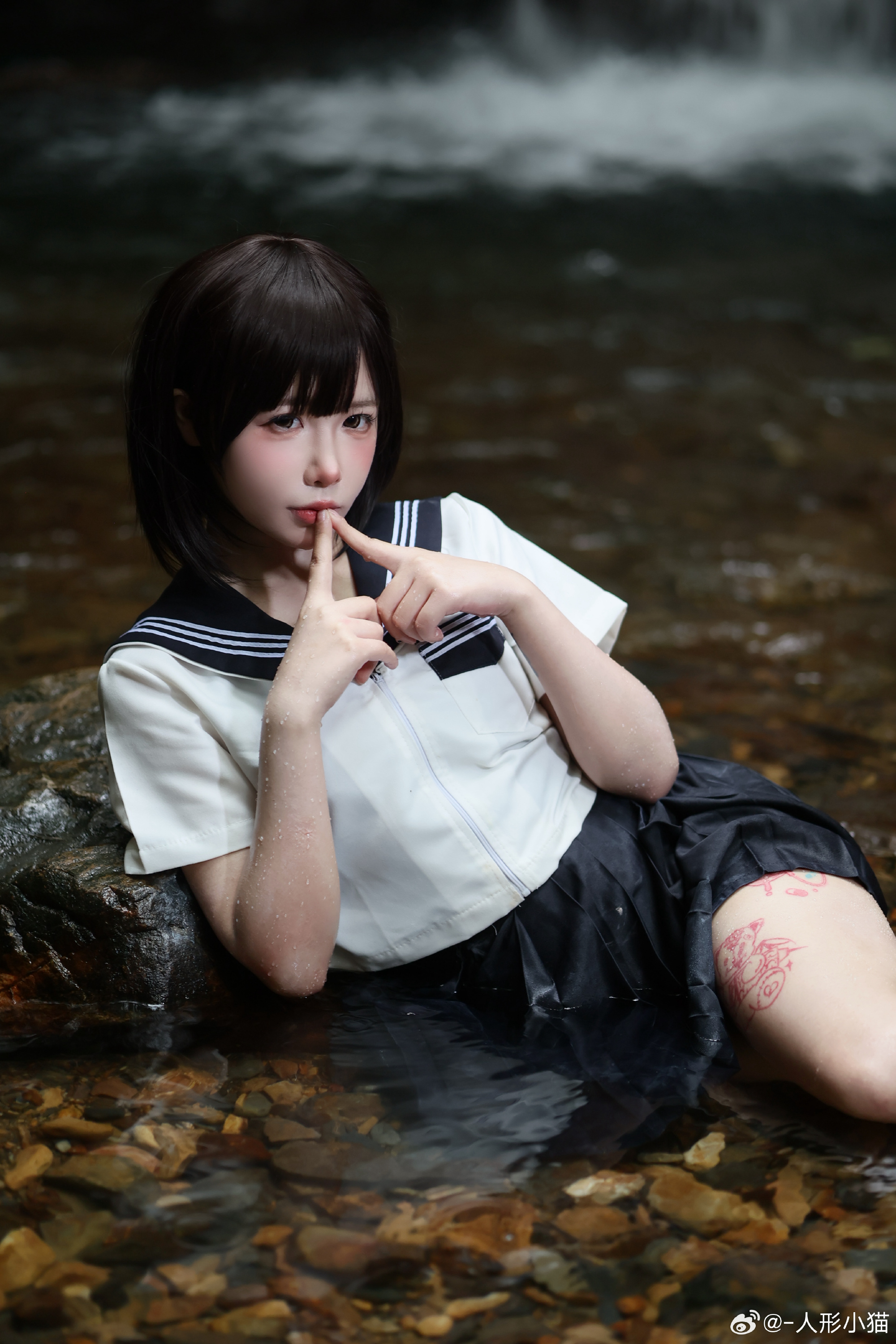 少女写真 夏天就该来玩玩水@-人形小猫 第2张