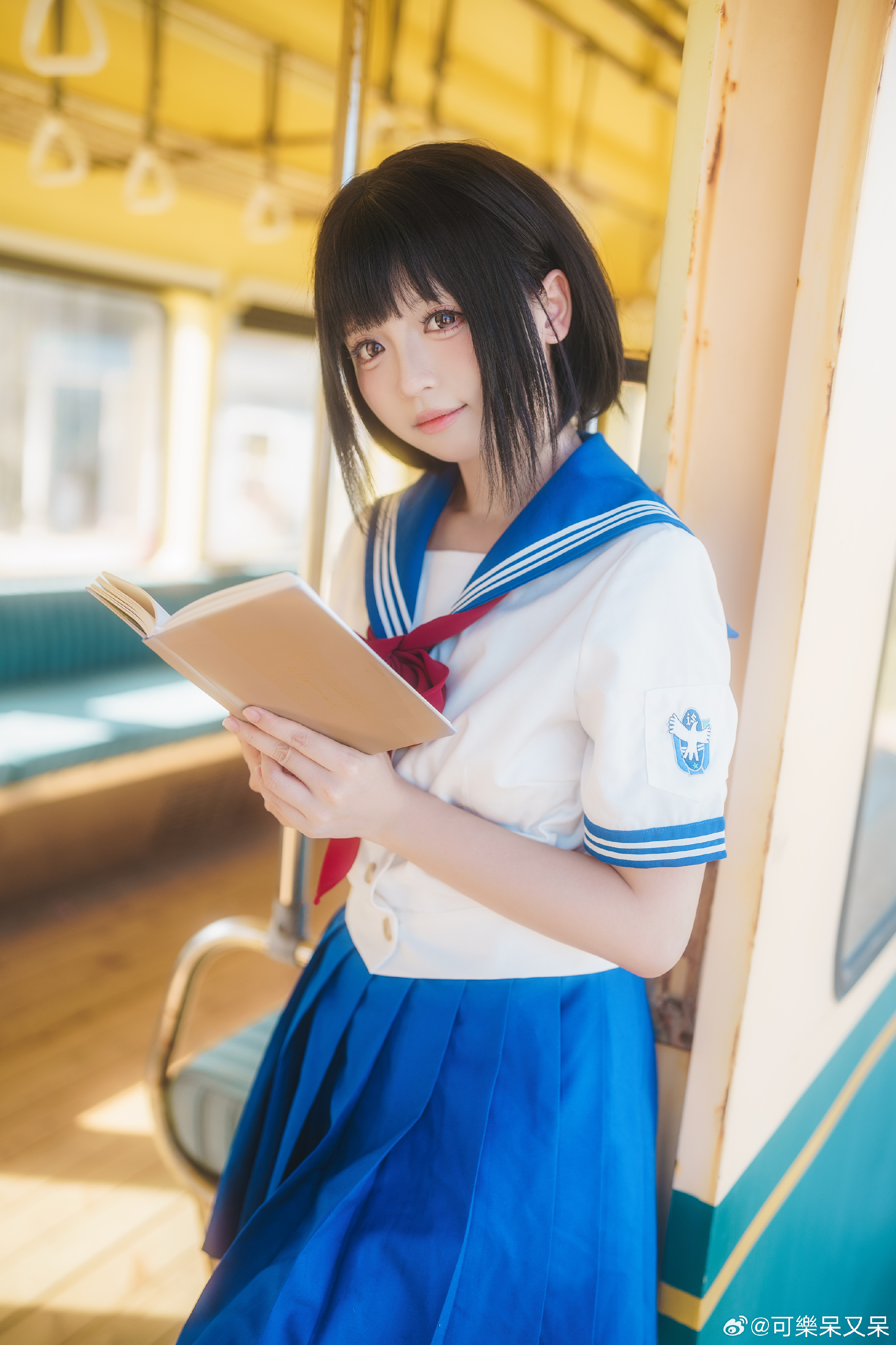 「夏日列车」@我家森森大老婆 | 我家森森大老婆cos「夏日列车」-coser家,cosplay爱好者,二次元聚集地,动漫文化,新番资讯,ACG,Coser展示
