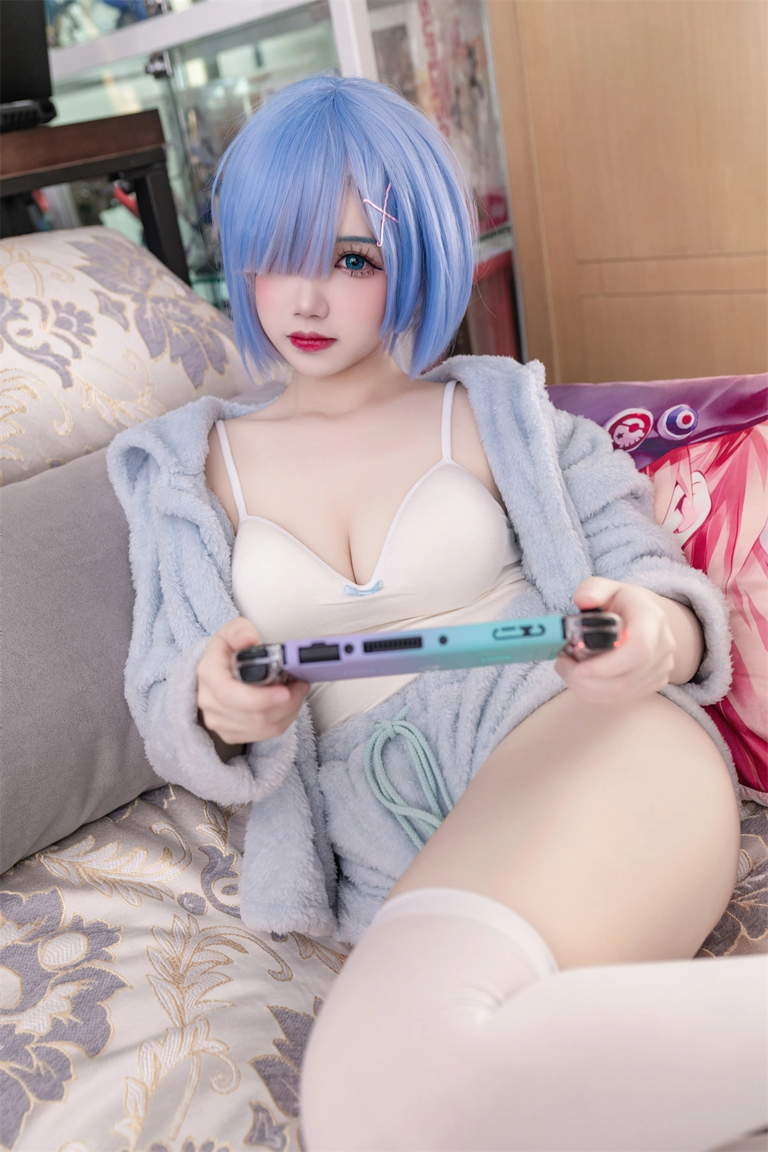 [在线图集] COSPLAY 雪晴Astra 雷姆猫[13P] 第3张