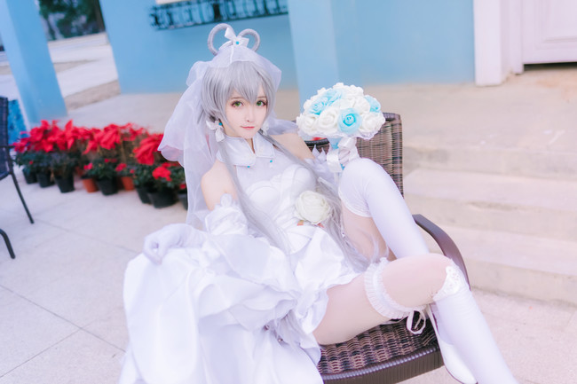 【COS正片】你真的对花嫁洛天依没有兴趣么 | COSER之家精选图集-coser家，cosplay爱好者，二次元聚集地，动漫文化，新番资讯，ACG，Coser展示
