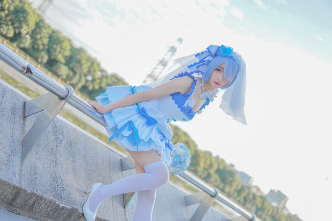 【COS】花嫁蕾姆 神本音 | 吾爱cos精选图集-吾爱cos - 52cos-我爱cos