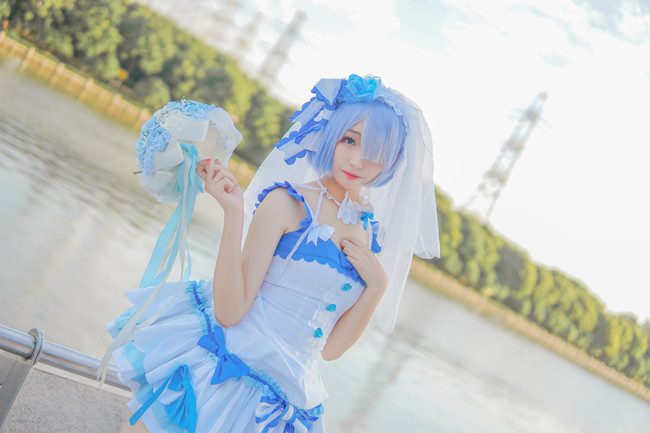 【COS】花嫁蕾姆 神本音 第2张