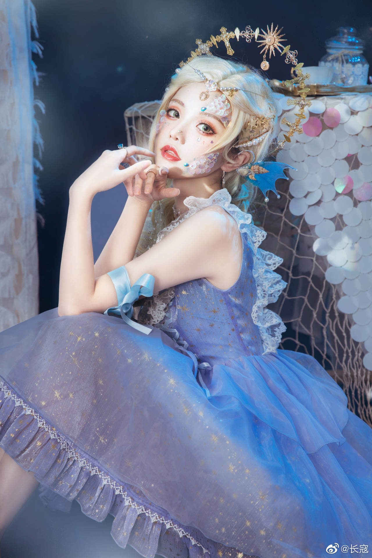 [LOLITA]梦幻仙甜的星晷 @长寇 | 长寇cos[LOLITA]梦幻仙甜的星晷-coser家，cosplay爱好者，二次元聚集地，动漫文化，新番资讯，ACG，Coser展示