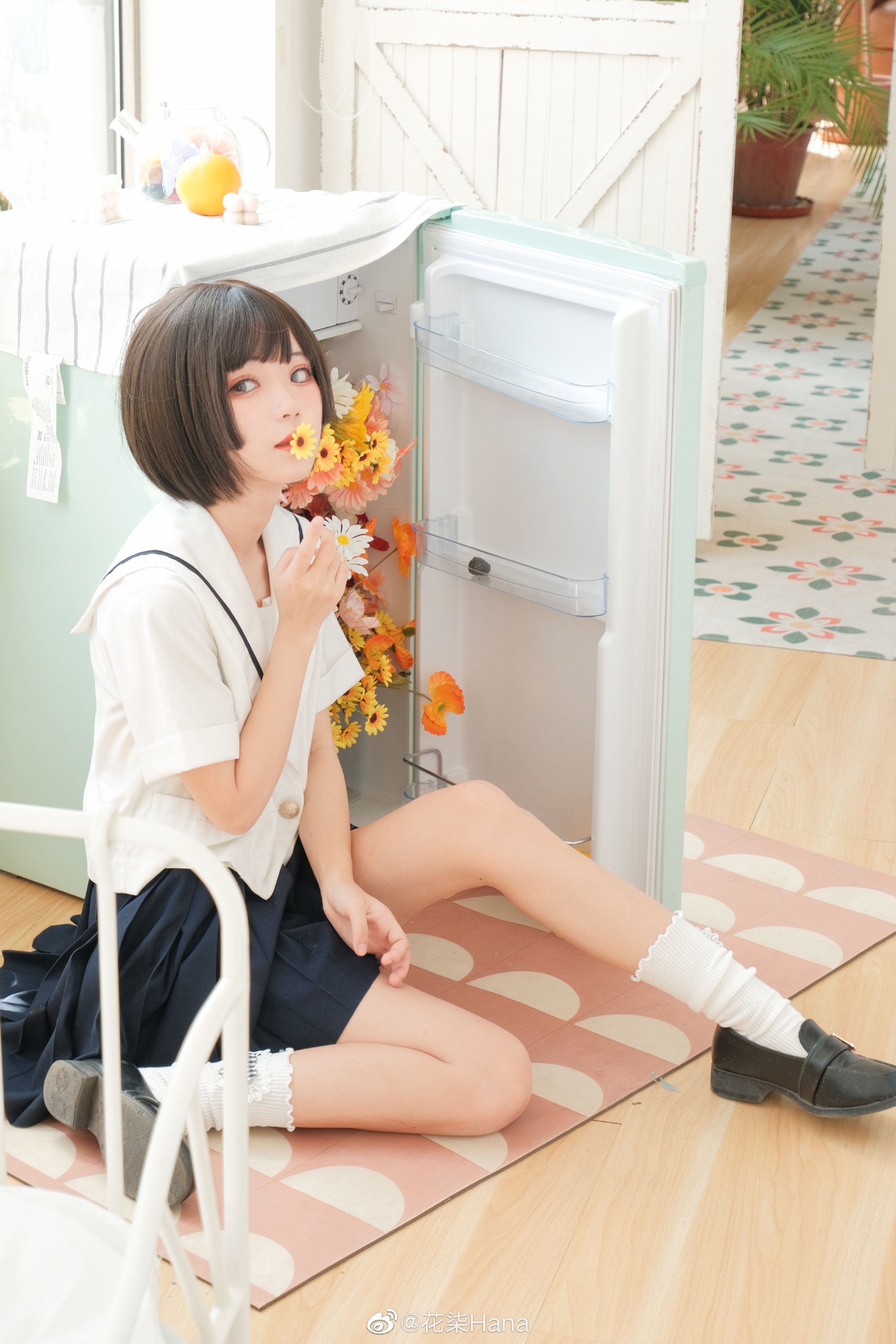 [JK] jk日常 少女写真 @花柒Hana | 花柒Hanacos[JK] jk日常 少女写真-coser家，cosplay爱好者，二次元聚集地，动漫文化，新番资讯，ACG，Coser展示