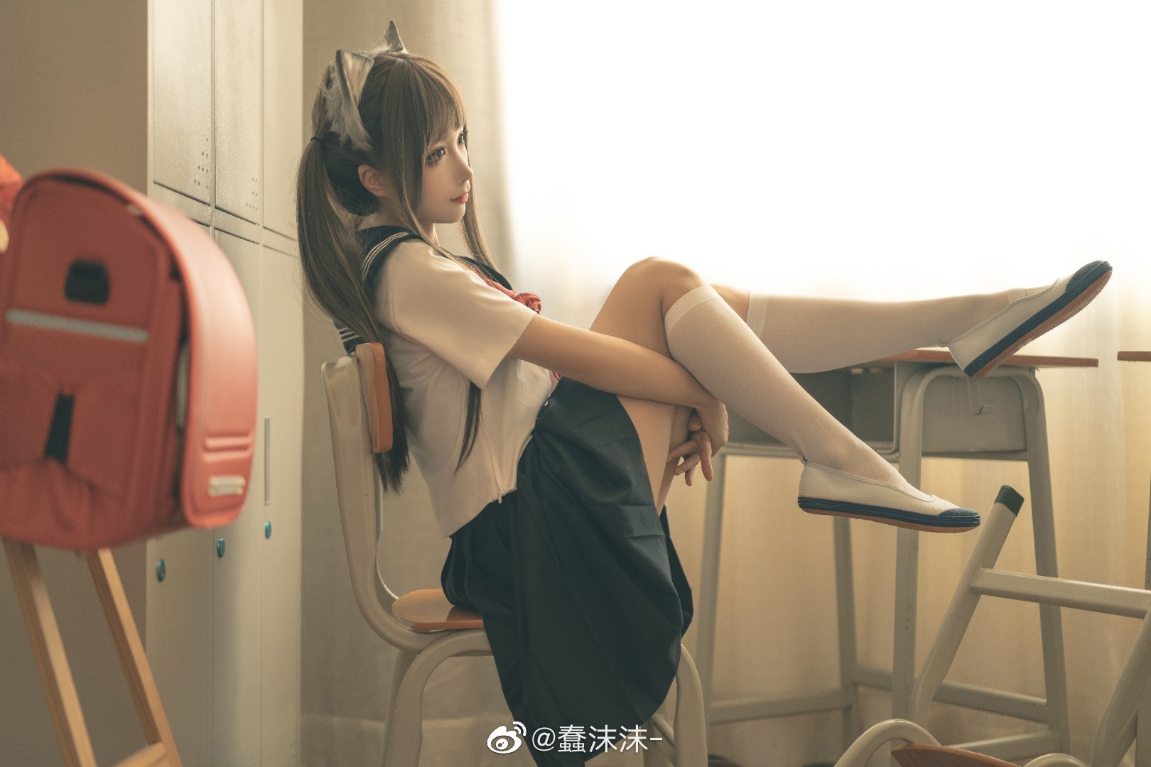 《放学后》解锁打开新世界~@蠢沫沫- | 蠢沫沫-cos《放学后》解锁打开新世界~-吾爱cos - 52cos-我爱cos