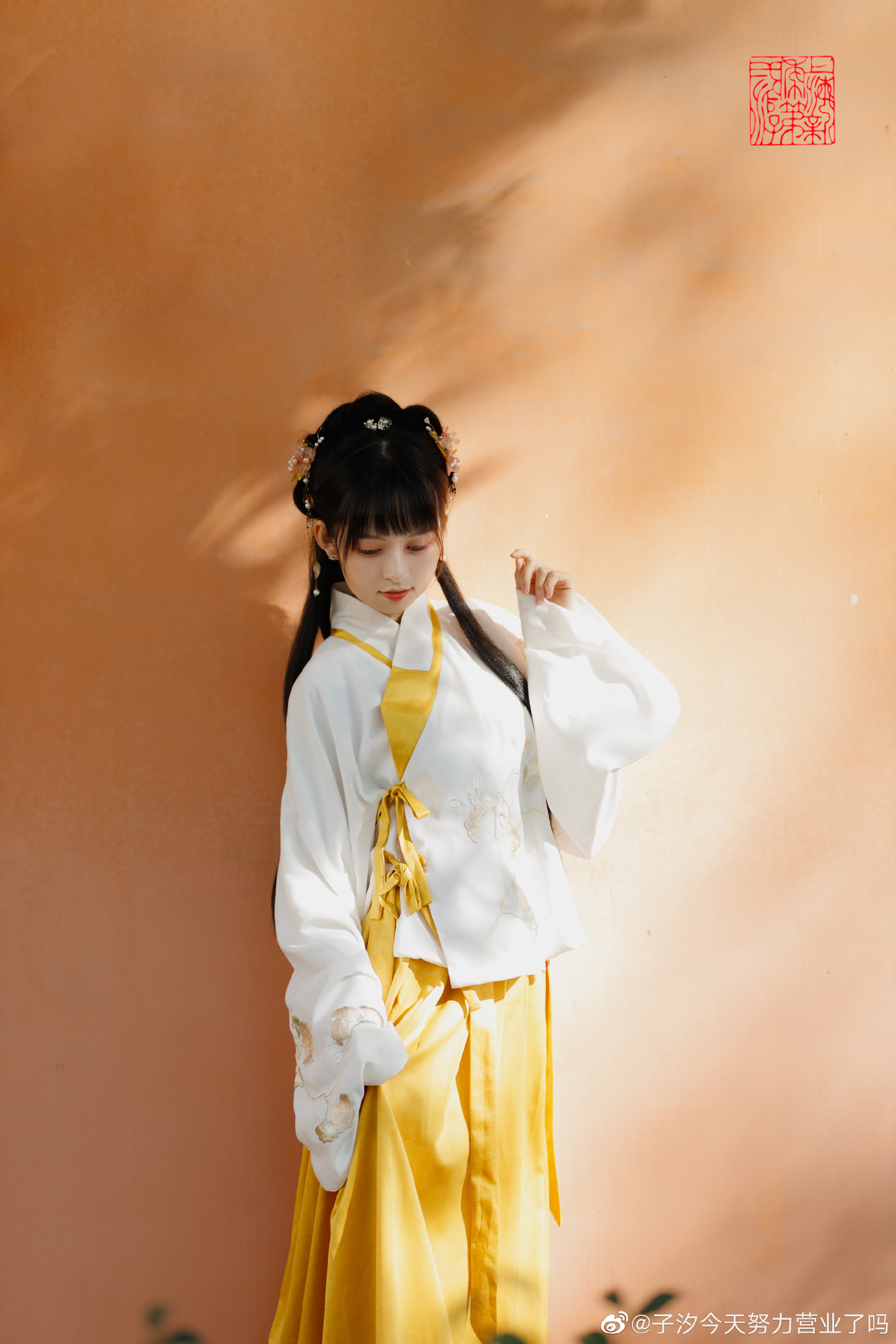 【汉服】邻家有女初长成  是邻家小妹的感觉 @子汐今天努力营业了吗 | 子汐今天努力营业了吗cos【汉服】邻家有女初长成  是邻家小妹的感觉-coser家，cosplay爱好者，二次元聚集地，动漫文化，新番资讯，ACG，Coser展示