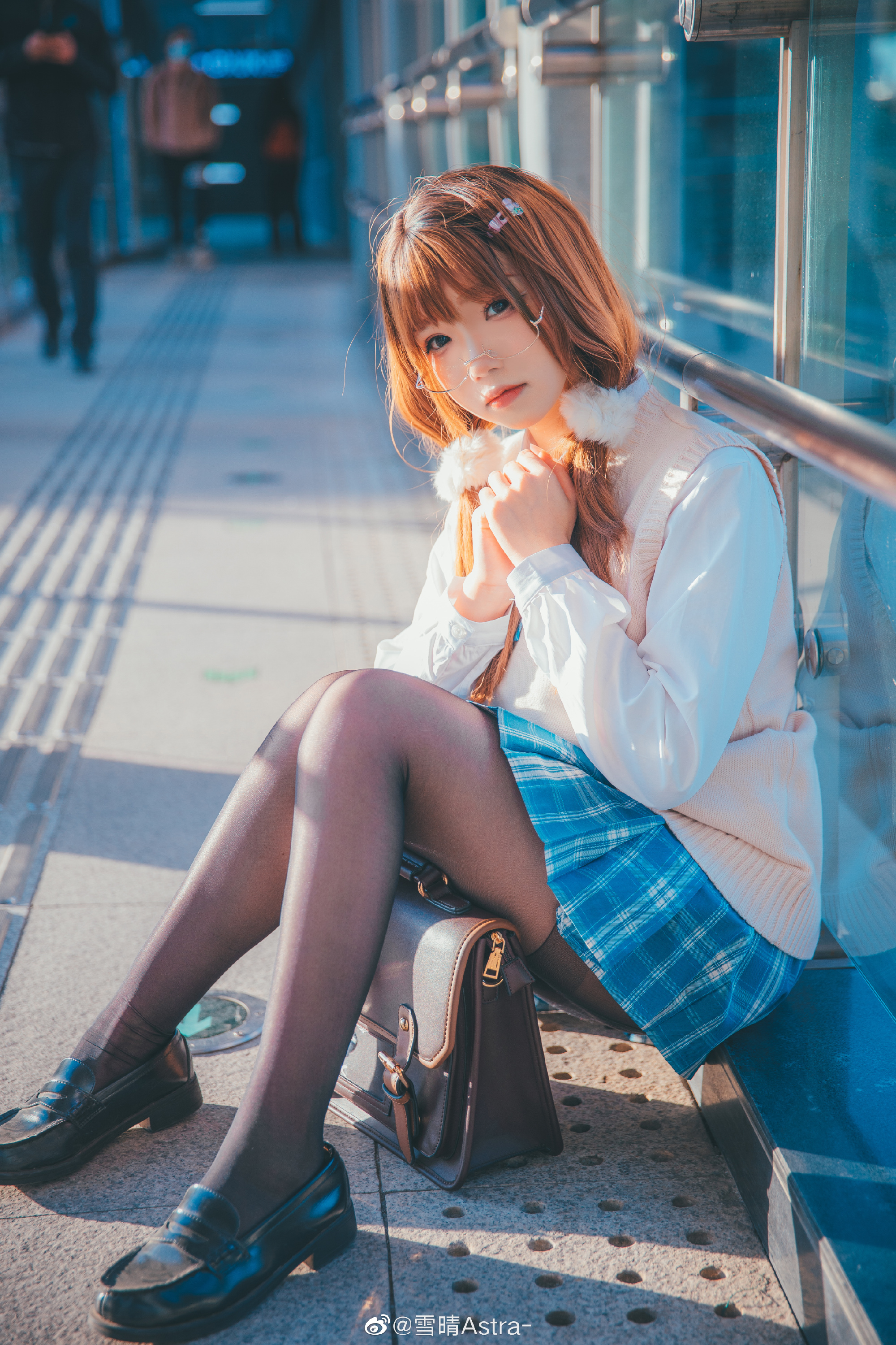 那时候放学,你站在那里,发着光 JK制服@雪晴Astra- | 雪晴Astra-cos那时候放学,你站在那里,发着光 JK制服-coser家,cosplay爱好者,二次元聚集地,动漫文化,新番资讯,ACG,Coser展示