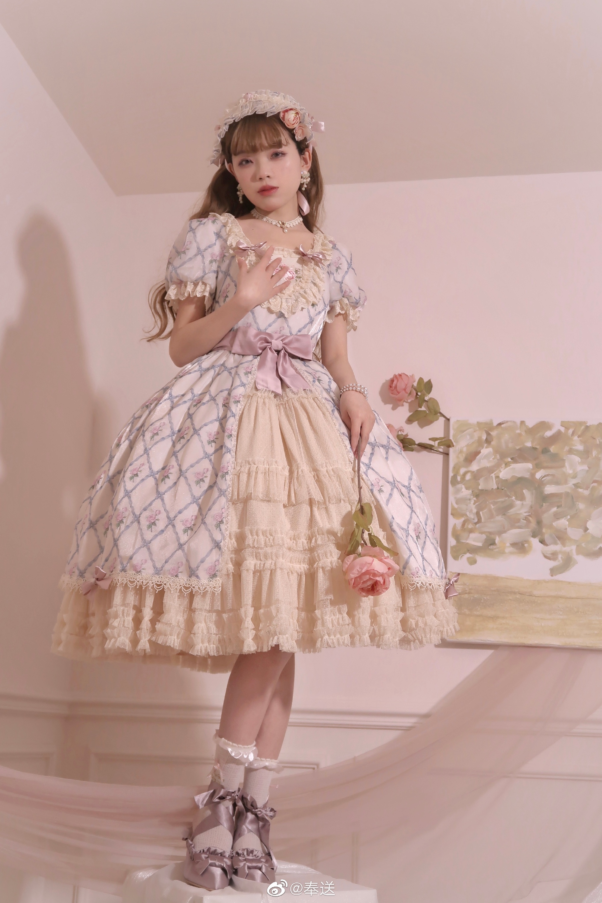 【COS】秘密玫瑰园 开襟套装@奉送 第3张