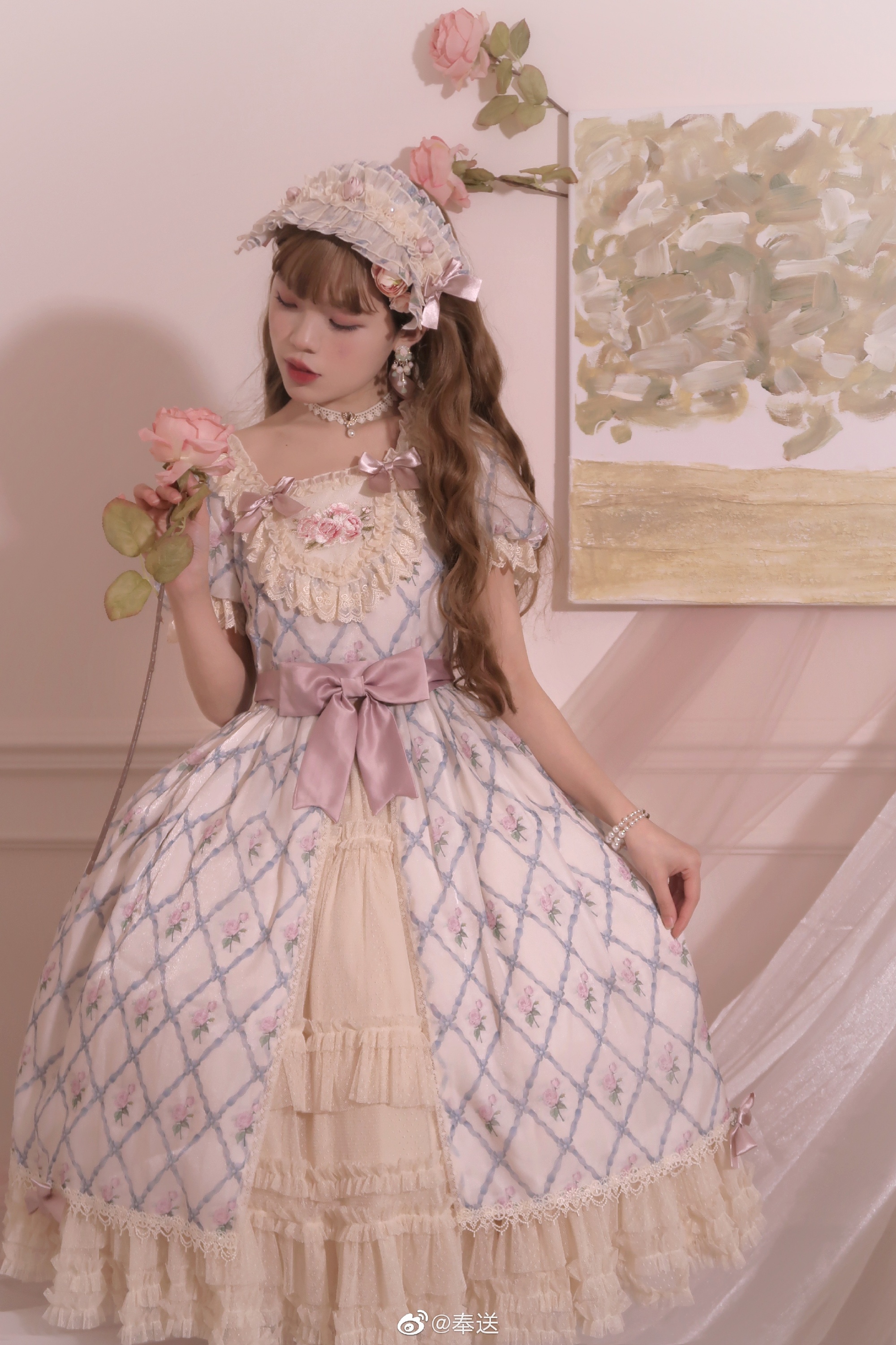 【COS】秘密玫瑰园 开襟套装@奉送 第4张