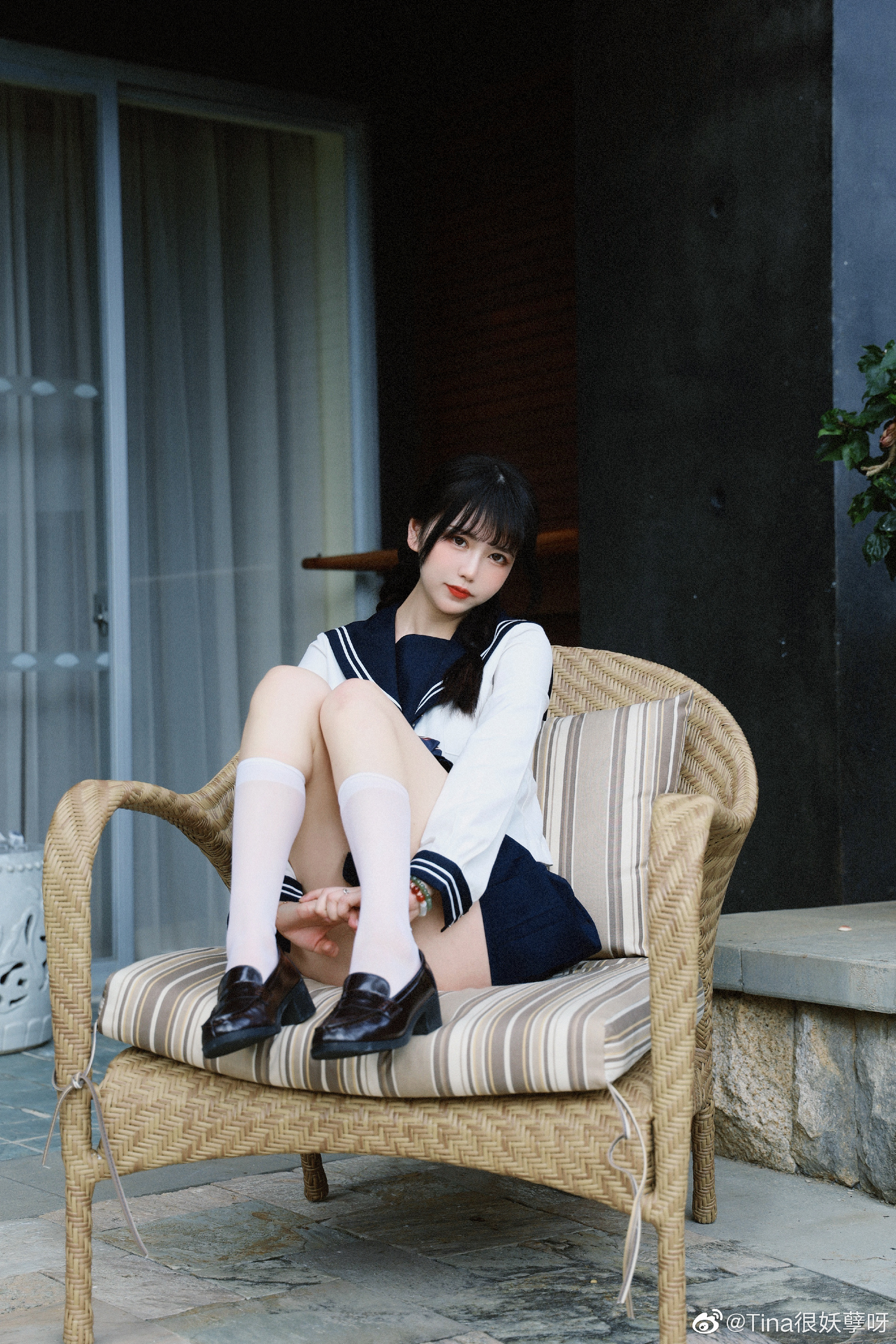 渴望自由   一起追海…… JK少女  少女写真@Tina很妖孽呀 | Tina很妖孽呀cos渴望自由   一起追海…… JK少女  少女写真-coser家，cosplay爱好者，二次元聚集地，动漫文化，新番资讯，ACG，Coser展示