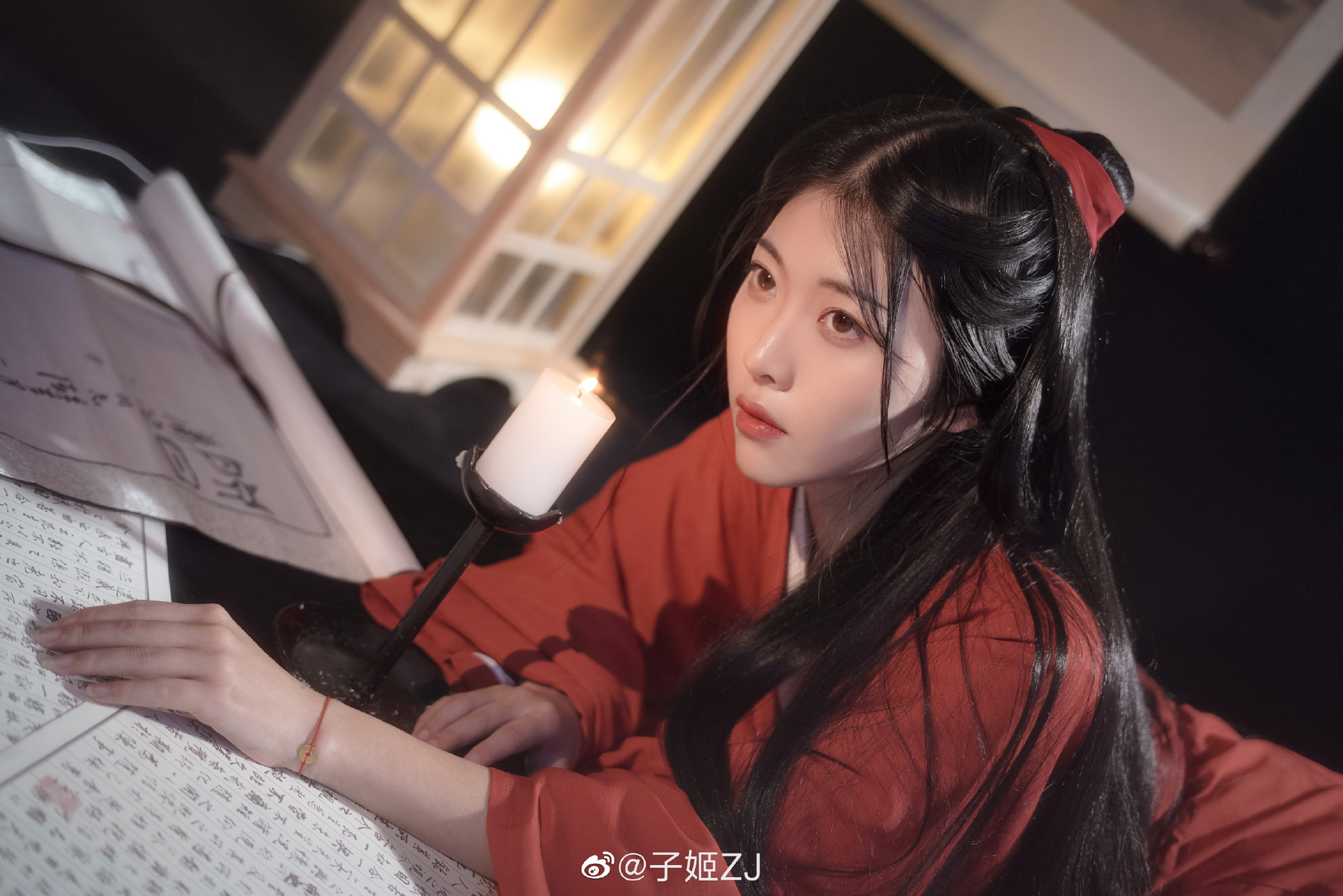 汉服 明月照高楼,流光正徘徊。@子姬ZJ 第2张