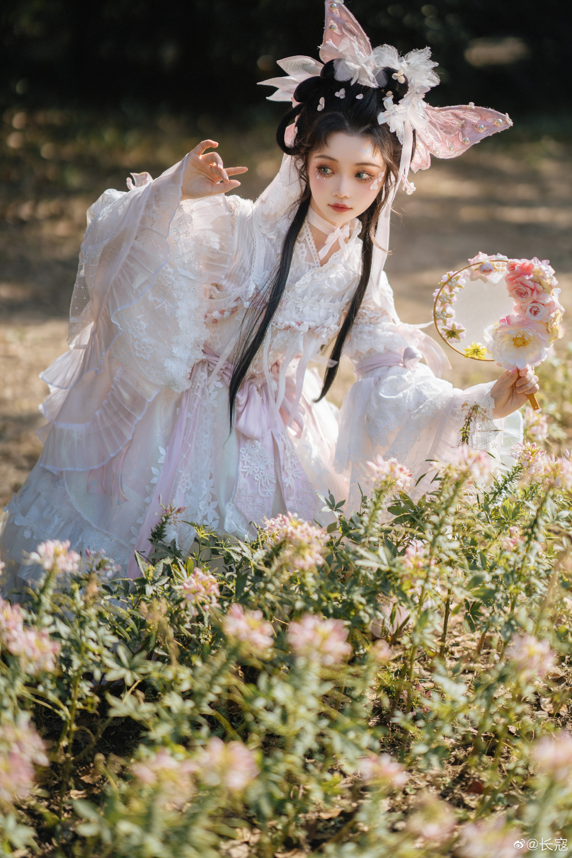 LOLITA 白云舒卷  风在摇曳它的叶子 云霓•蝶粼 樱花粉Jsk@长寇 第4张