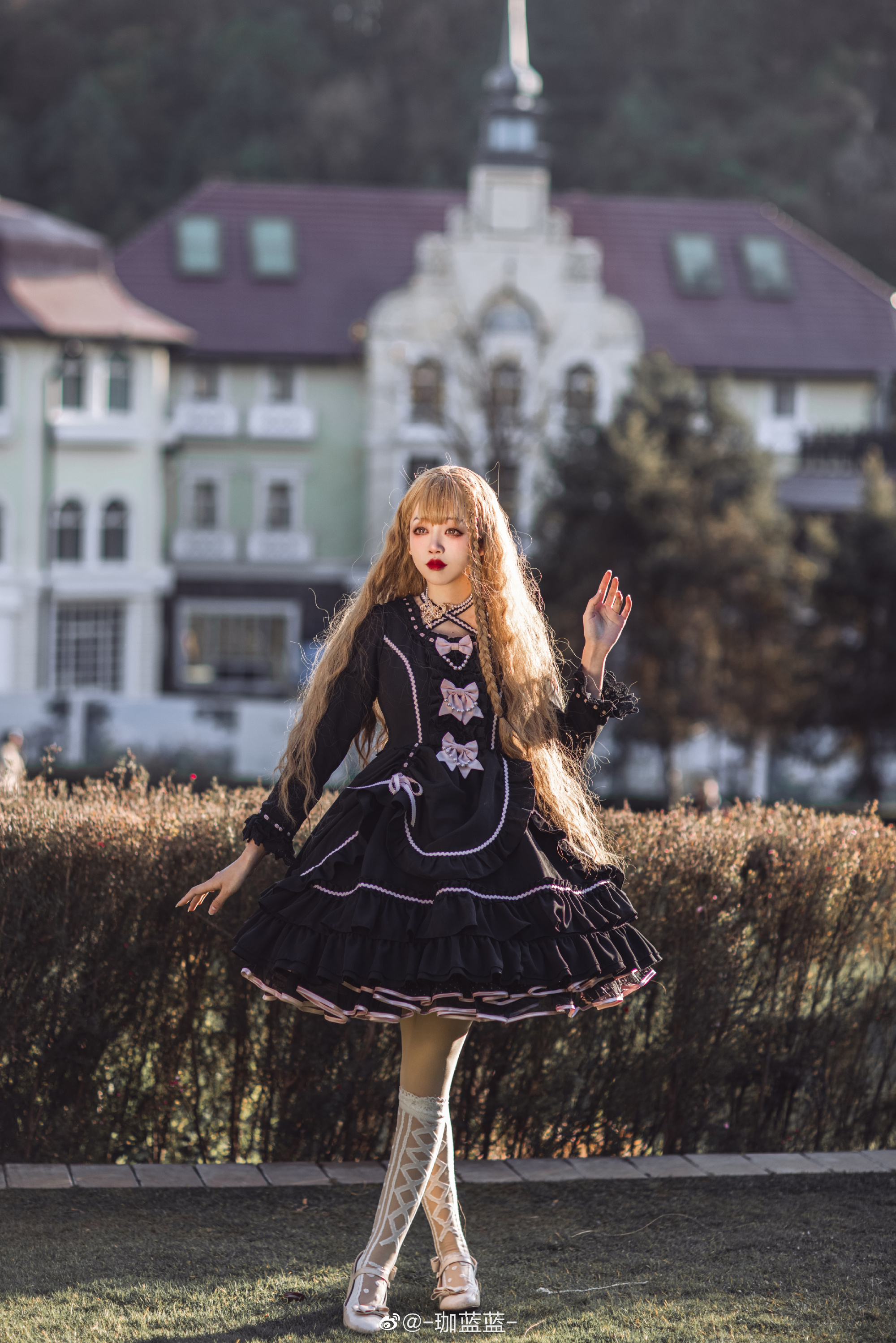 lolita装扮 黑特娃娃@-珈蓝蓝- | -珈蓝蓝-coslolita装扮 黑特娃娃-coser家,cosplay爱好者,二次元聚集地,动漫文化,新番资讯,ACG,Coser展示