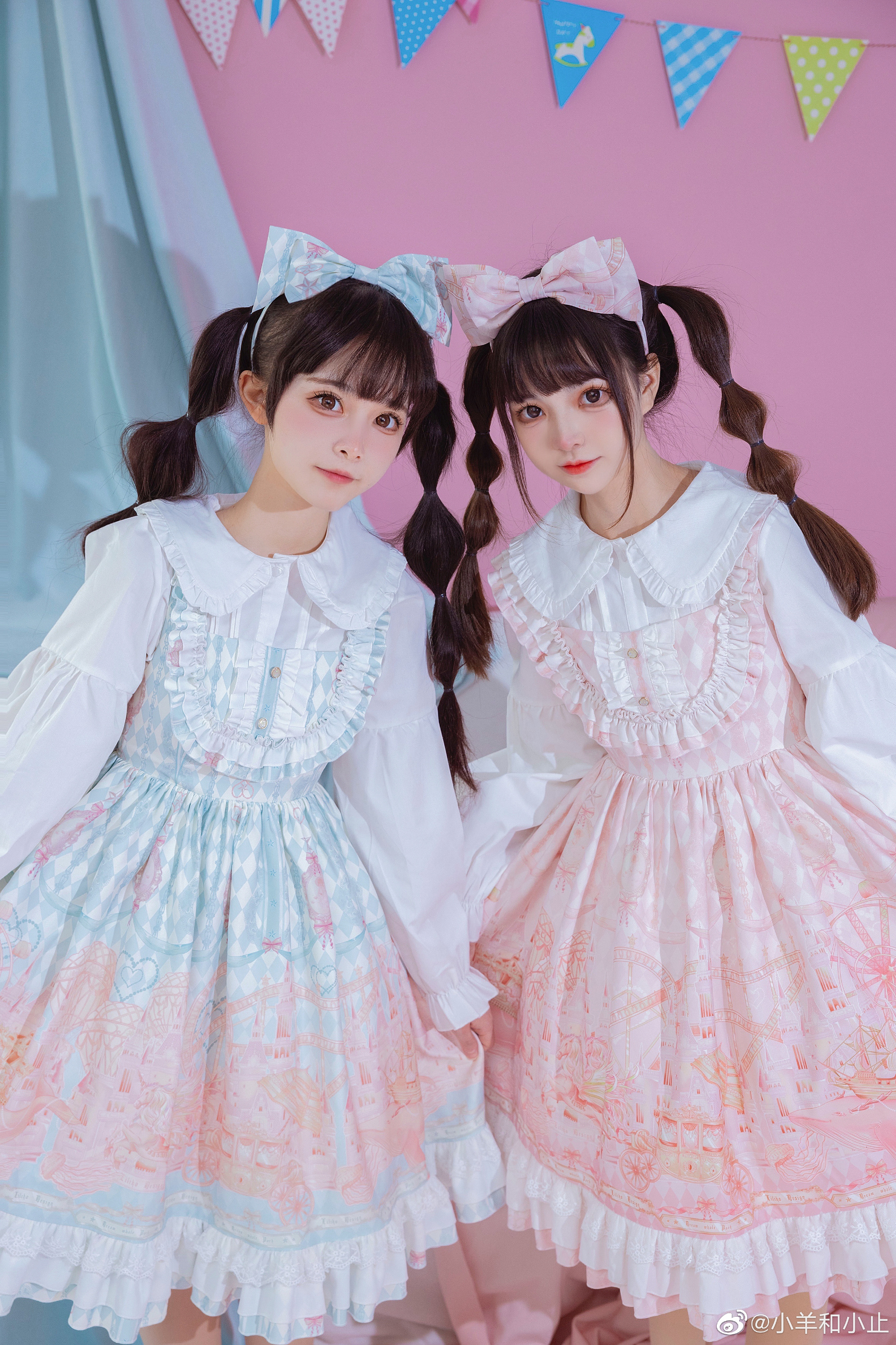 【 lolita装扮】 欢迎来到小?和小?的少儿频道~@小羊和小止 第2张