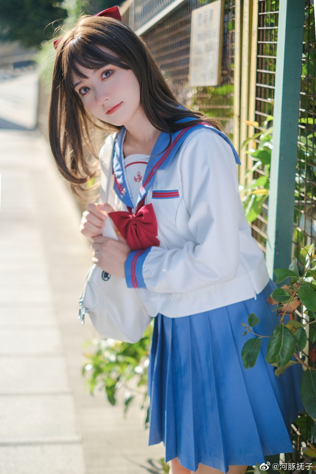 【JK日常】喜欢拍照也喜欢你@河豚抚子 第1张