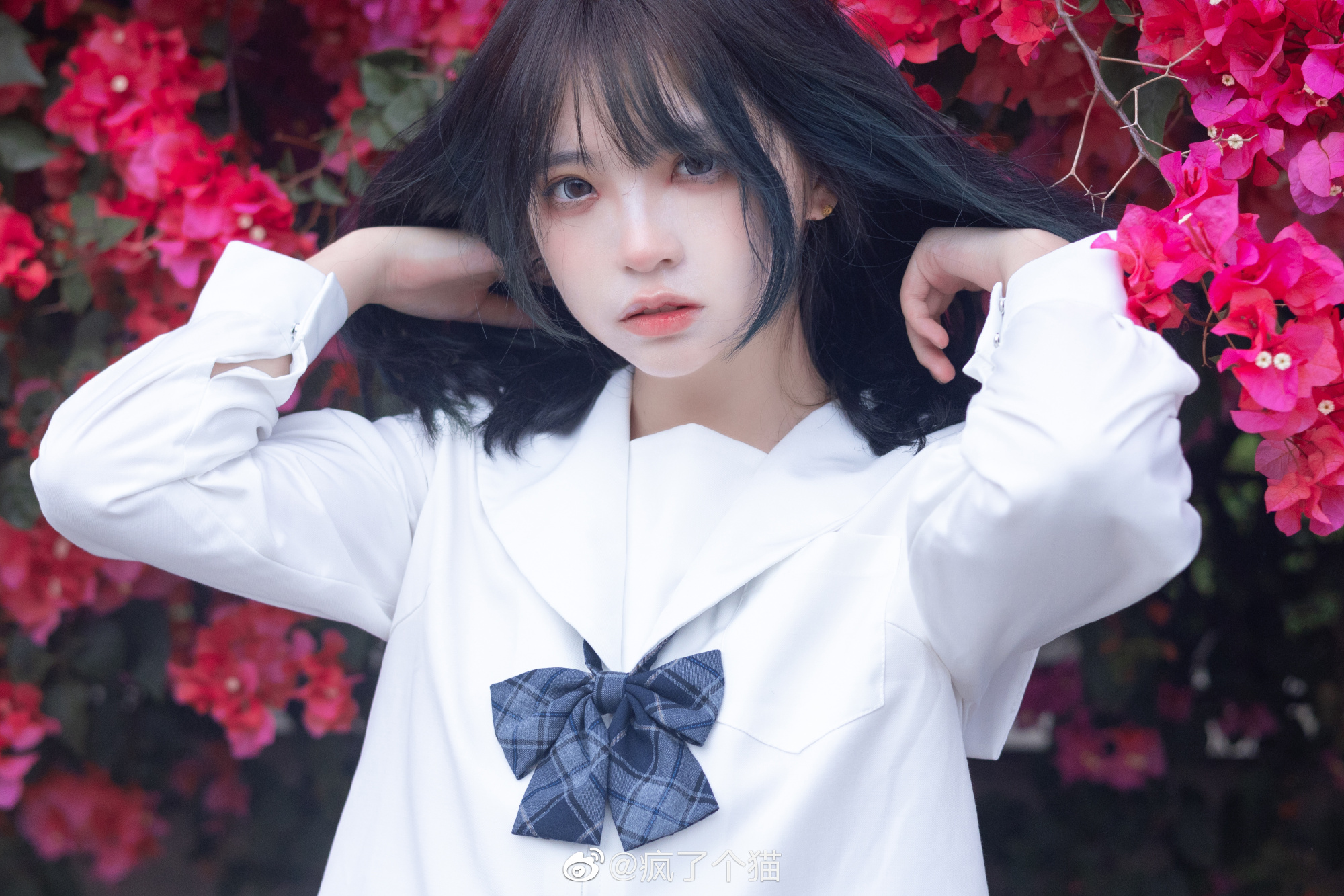 【JK制服】花开了~@疯了个猫 | 疯了个猫cos【JK制服】花开了~-coser家,cosplay爱好者,二次元聚集地,动漫文化,新番资讯,ACG,Coser展示