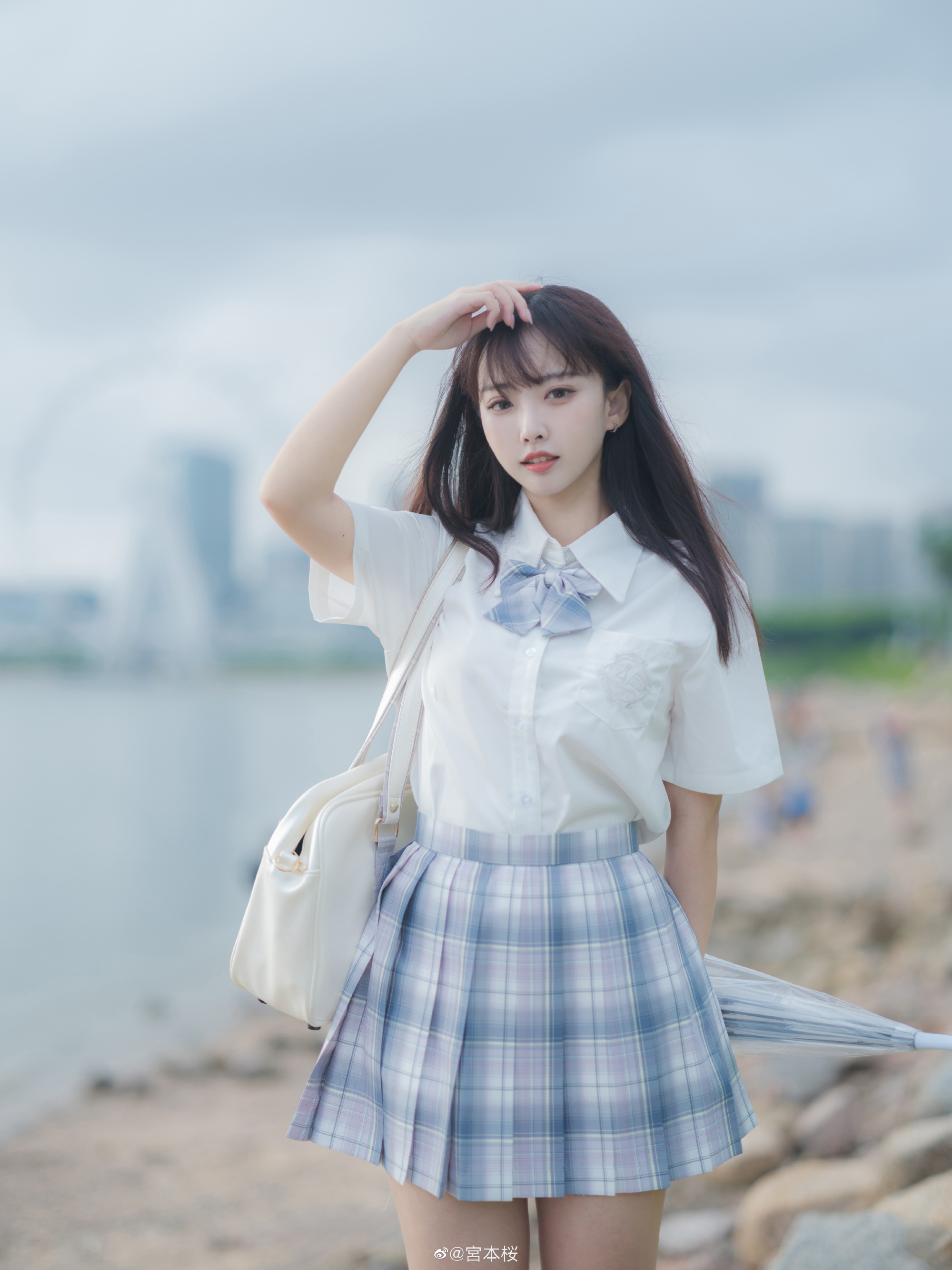 【JK制服】像海风一样-@宮本桜 第2张
