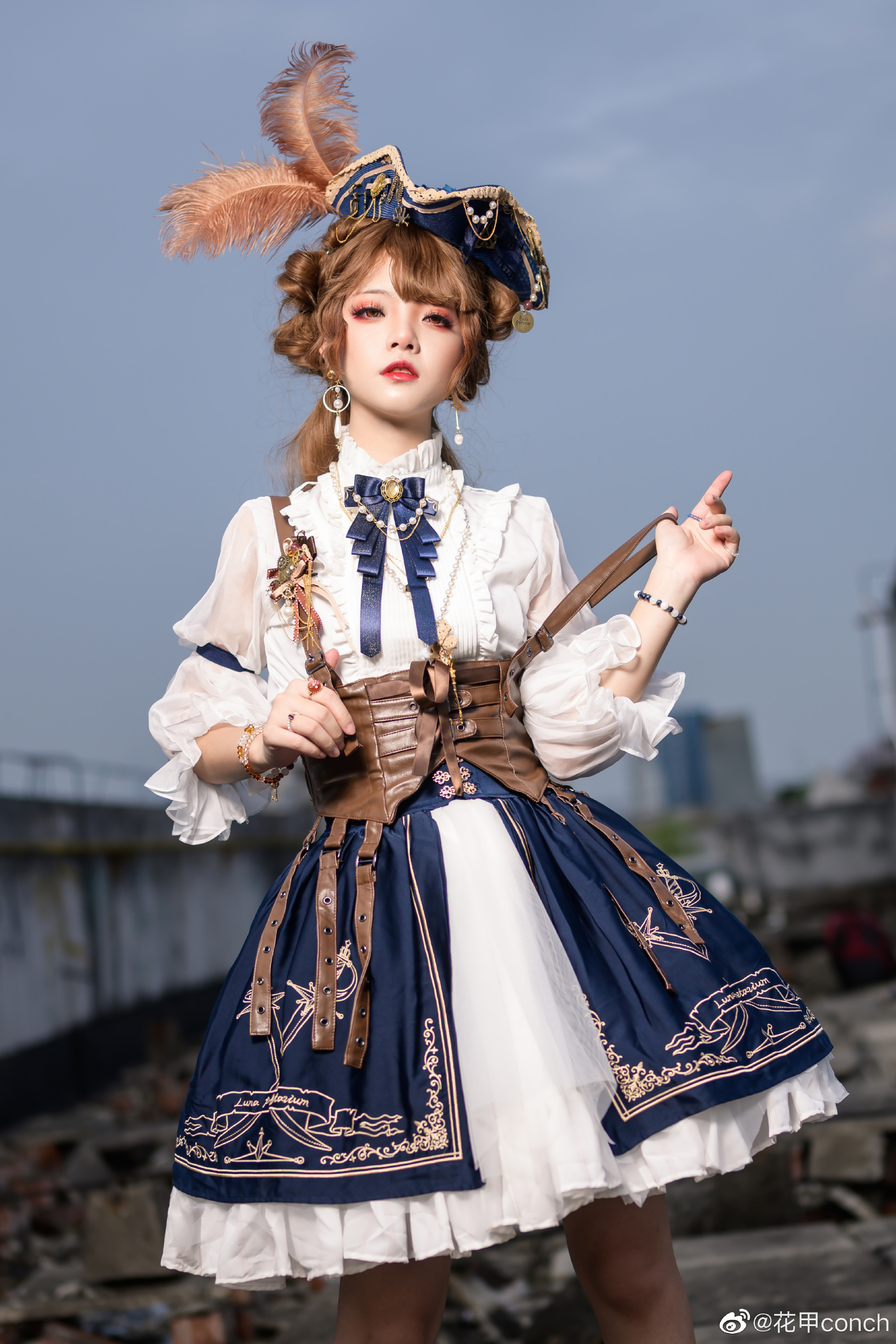 lolita装扮  杨帆！起航 ！ ​​​@花甲conch | 花甲conchcoslolita装扮  杨帆！起航 ！ ​​​-coser家，cosplay爱好者，二次元聚集地，动漫文化，新番资讯，ACG，Coser展示