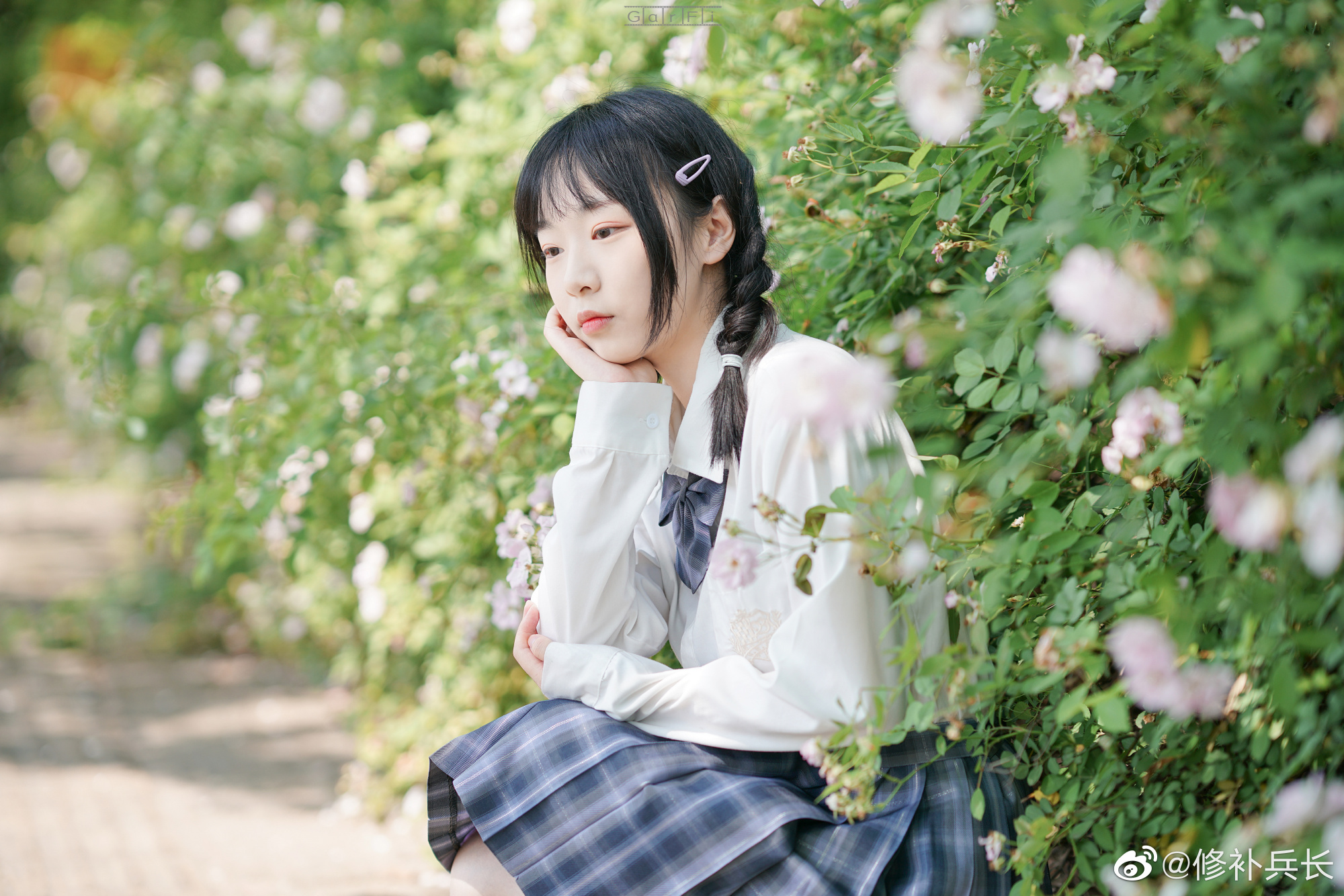 JK制服 JK写真 美少女 第2张