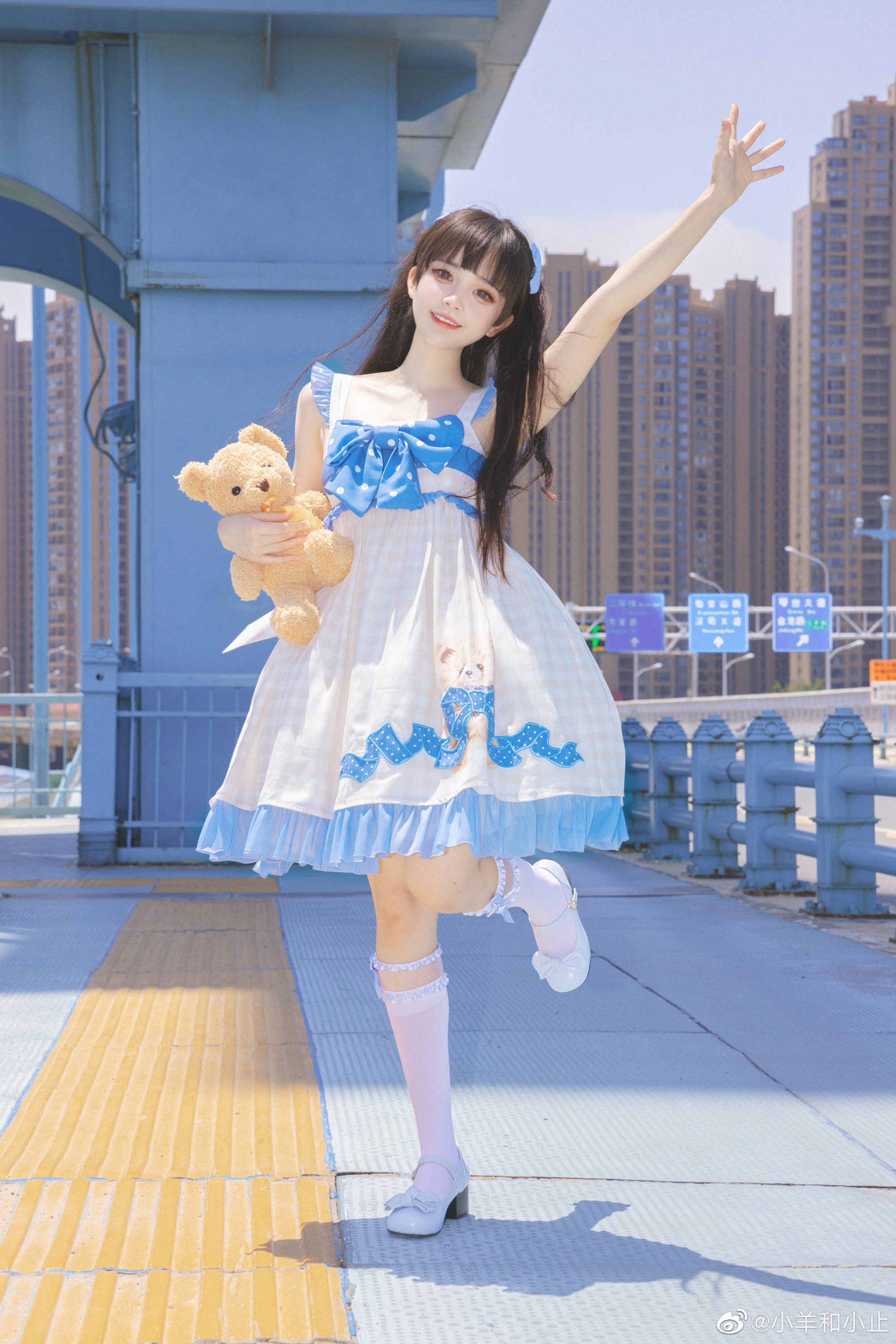 lolita装扮  点击进入夏天 @小羊和小止 | 小羊和小止coslolita装扮  点击进入夏天-coser家，cosplay爱好者，二次元聚集地，动漫文化，新番资讯，ACG，Coser展示