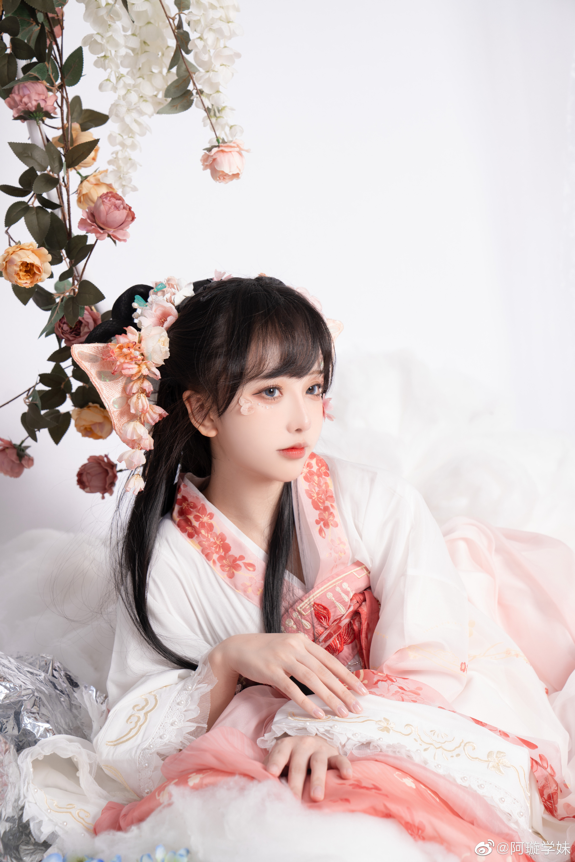 汉服 庄周梦蝶@阿璇学妹 | 阿璇学妹cos庄周梦蝶-coser家，cosplay爱好者，二次元聚集地，动漫文化，新番资讯，ACG，Coser展示