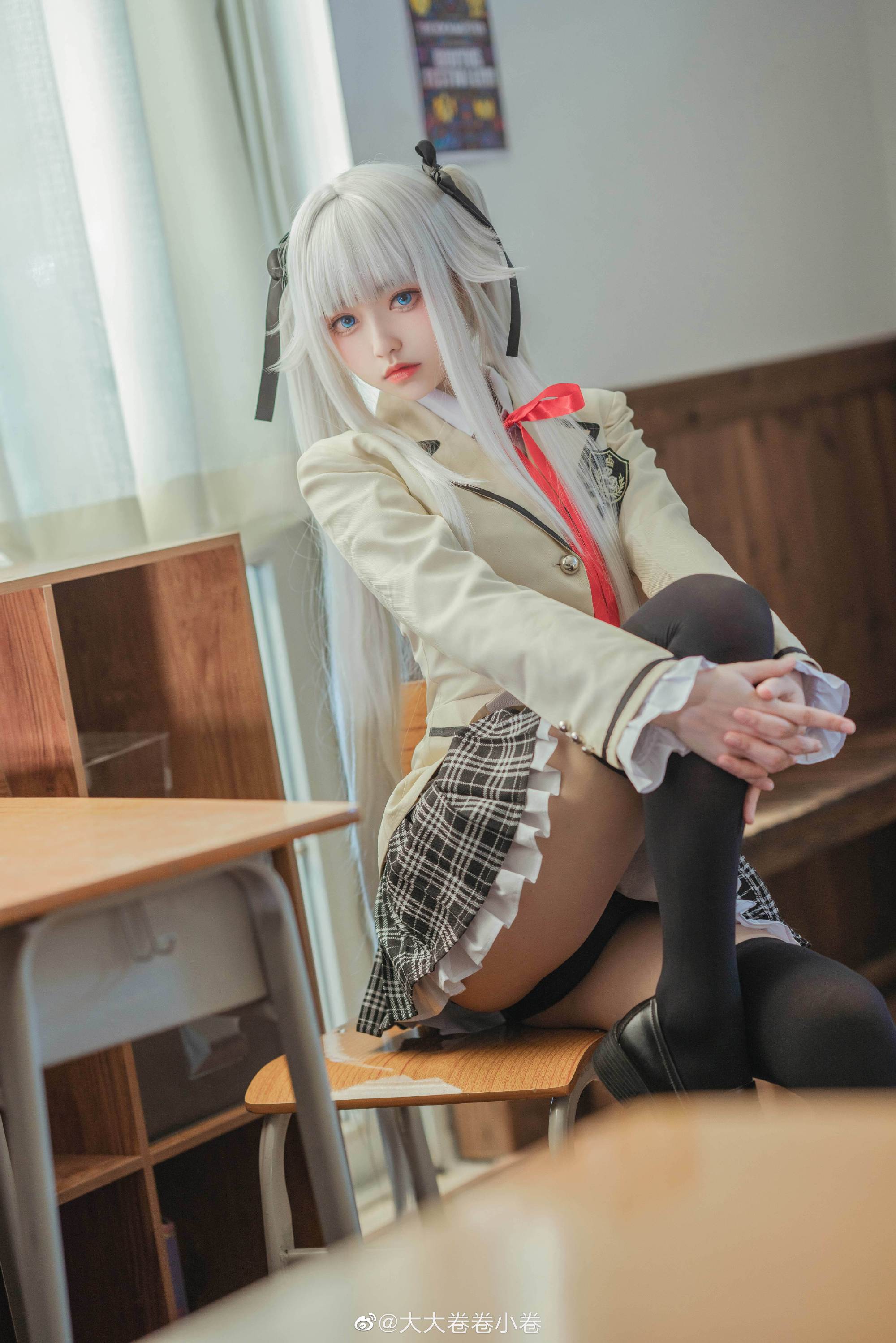 【COS】你仅仅是为了让我快乐而存在的,滋比谷老师❤ 美少女万华镜 篝之雾枝@大大卷卷小卷 第2张