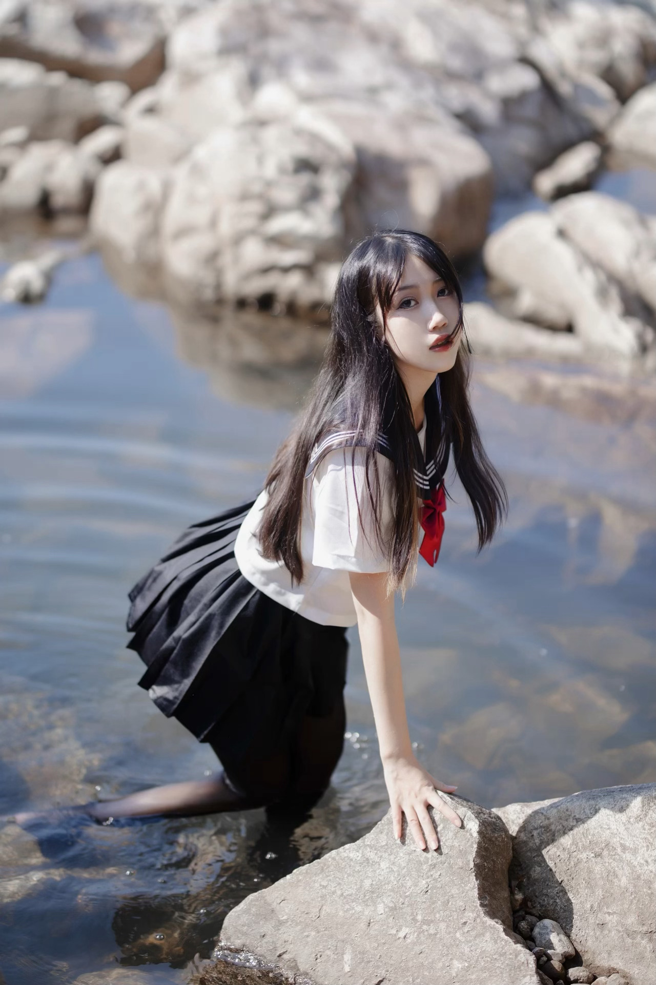 迷路的小狐狸遇到奇怪的人……@不呆猫__ | 不呆猫__cos迷路的小狐狸遇到奇怪的人……-coser家,cosplay爱好者,二次元聚集地,动漫文化,新番资讯,ACG,Coser展示
