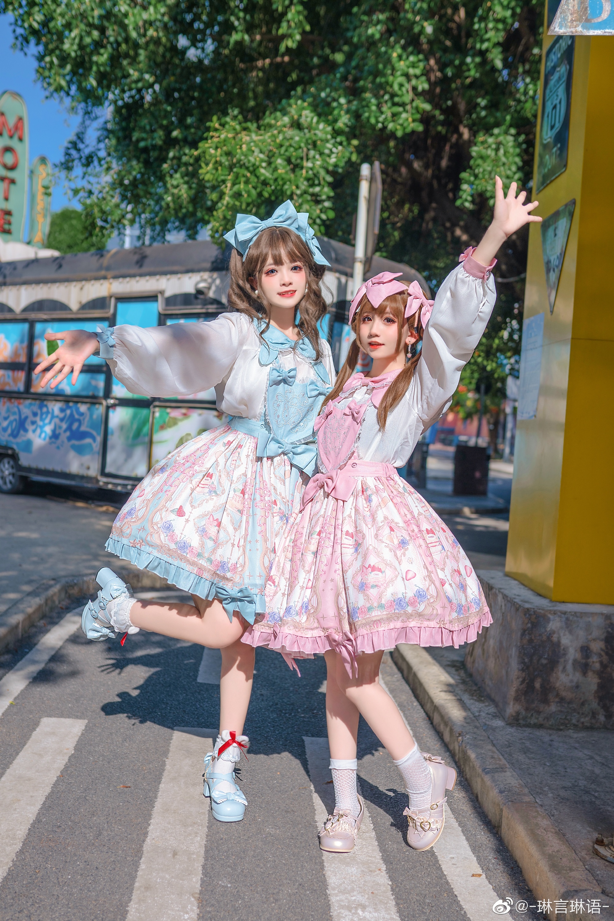 【LOLITA】尝一口心情就会变好哦? 棕@星御pika  蓝@花甲conch  粉@-琳言琳语- ​​​ 第4张