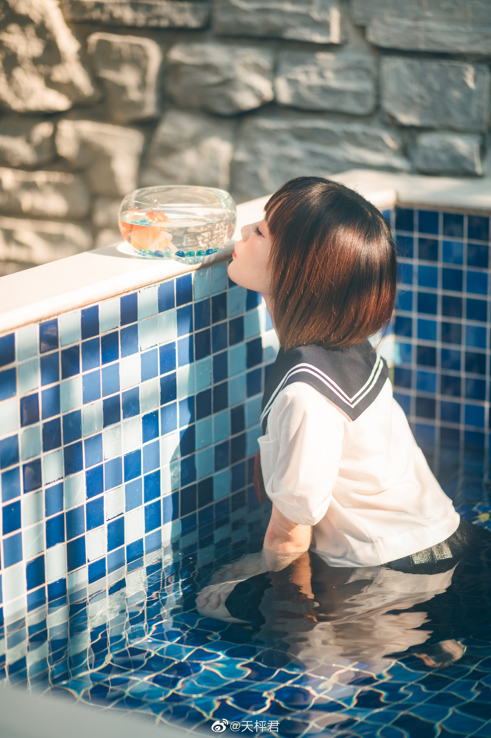 JK 你也想一起聆听夏季的蝉鸣吗？@铁打萌萌_moi 第2张