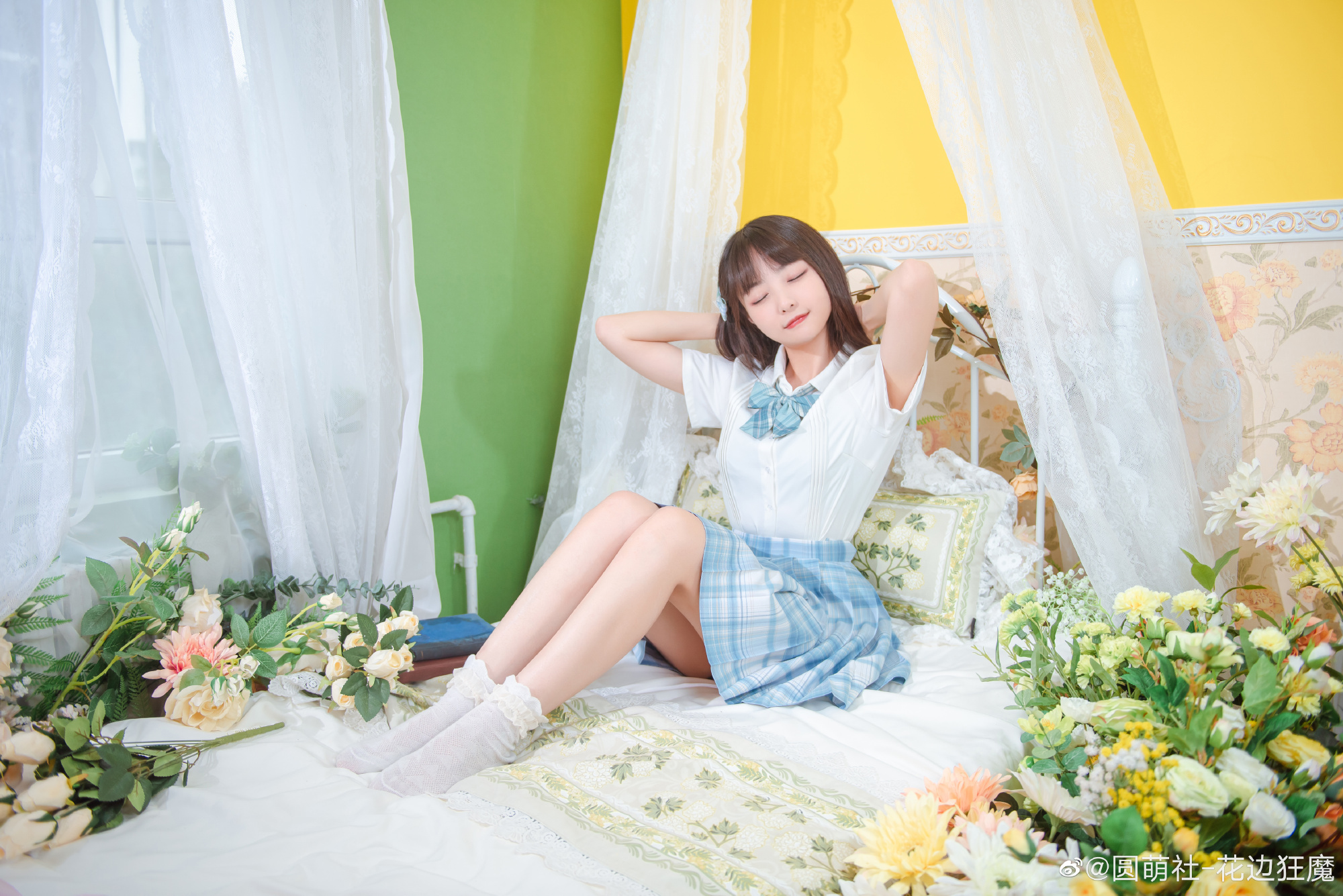 好想看你穿jk的样子@圆萌社-花边狂魔 | 圆萌社-花边狂魔cos好想看你穿jk的样子-吾爱cos - 52cos-我爱cos