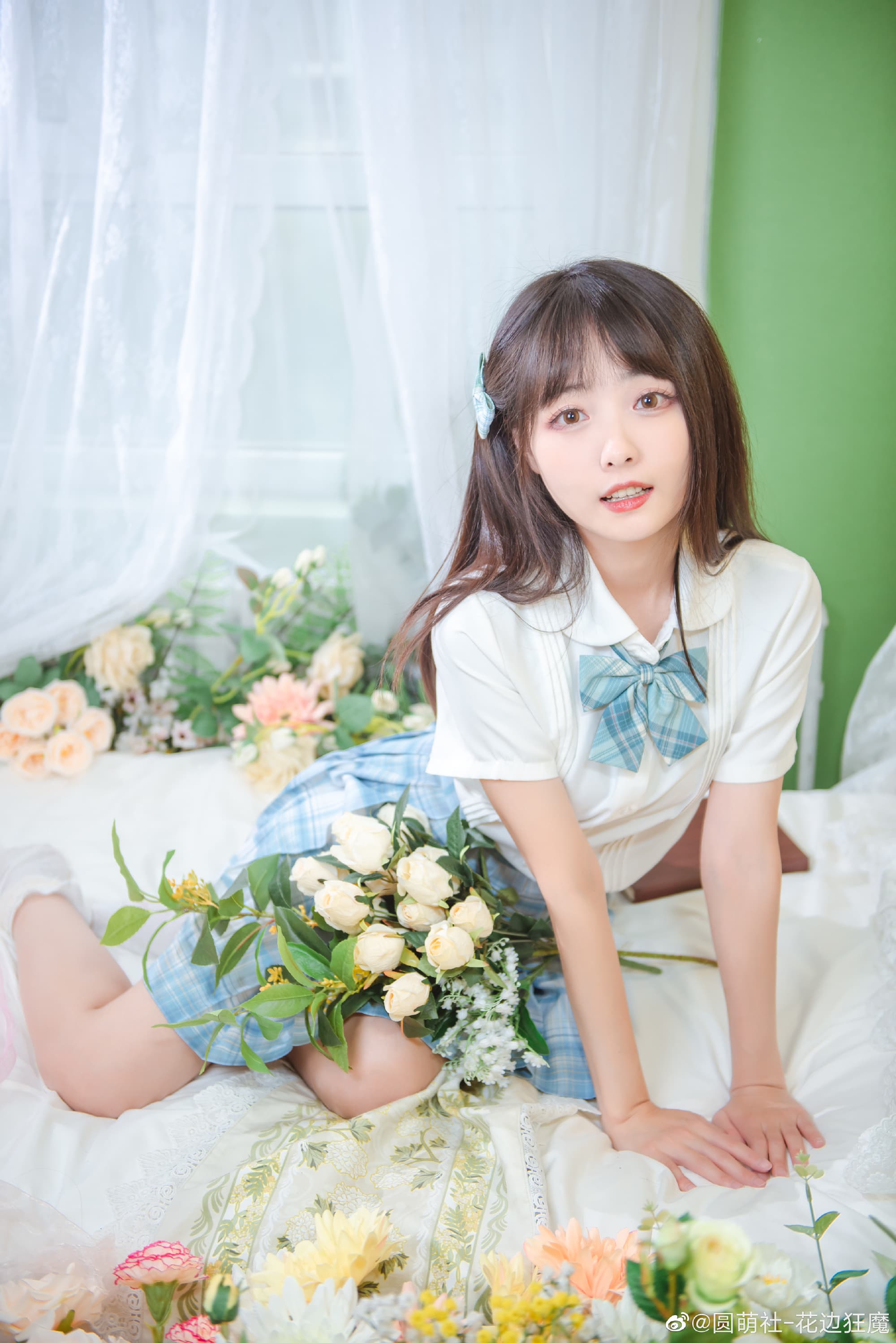 好想看你穿jk的样子@圆萌社-花边狂魔 第2张