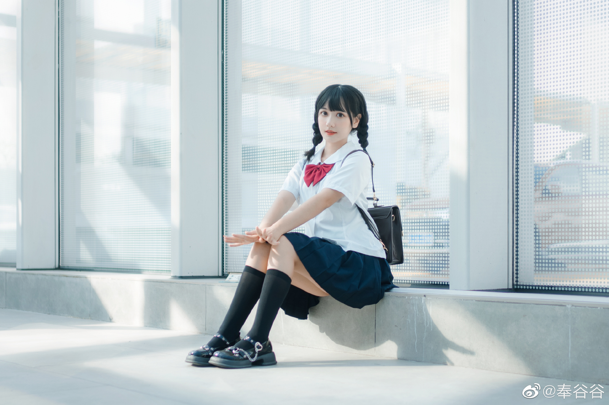 jk 日系写真「 天台的阳光@奉谷谷 第3张