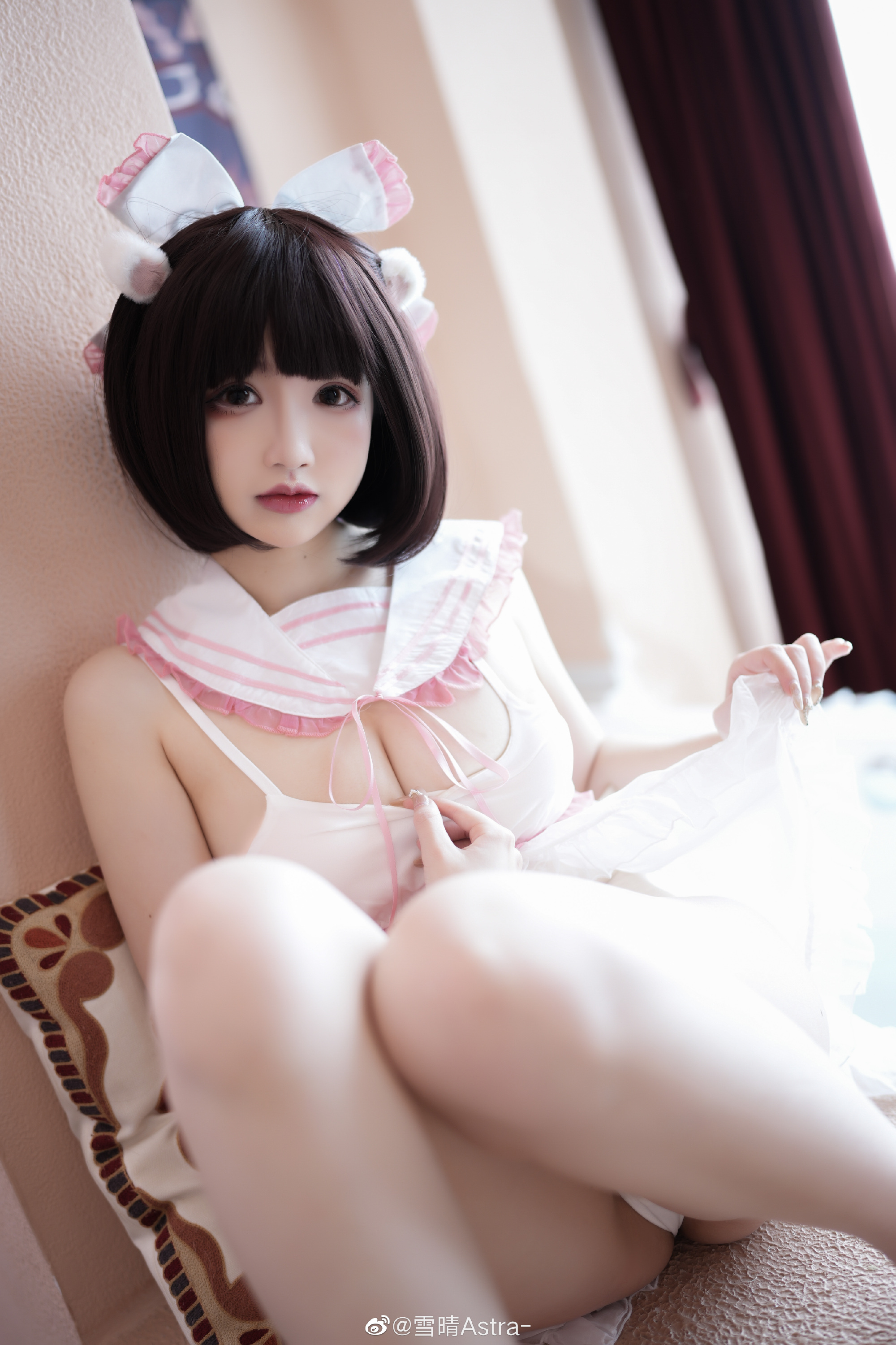 哥哥～一起喝牛奶吧(⁎⁍̴̛ᴗ⁍̴̛⁎)也许我还会长身体@雪晴Astra- | 雪晴Astra-cos哥哥～一起喝牛奶吧(⁎⁍̴̛ᴗ⁍̴̛⁎)也许我还会长身体-COS二次元-cosplay社区-coser啦二次元