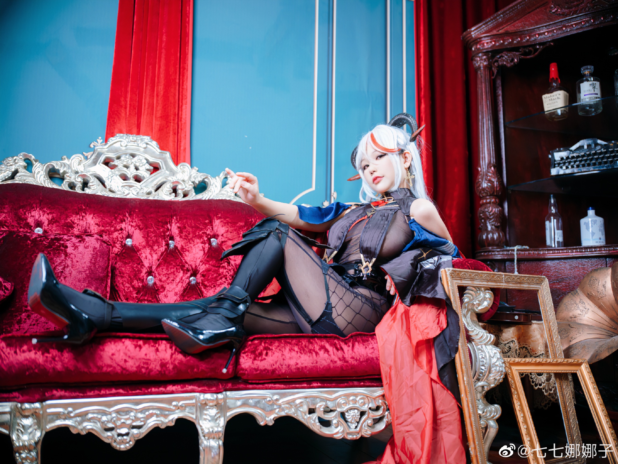 【COS】指挥官,想要我为你驱使海浪吗? 碧蓝航线@七七娜娜子 第2张