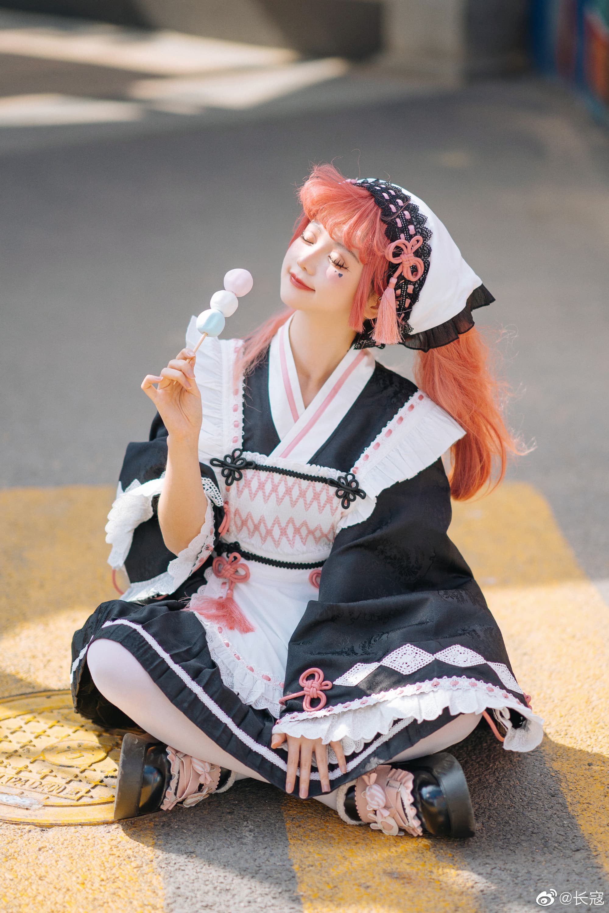 LOLITA 小小樱花使者，每天都很努力打扫！热情迎接每一位旅者哦！@长寇 第4张