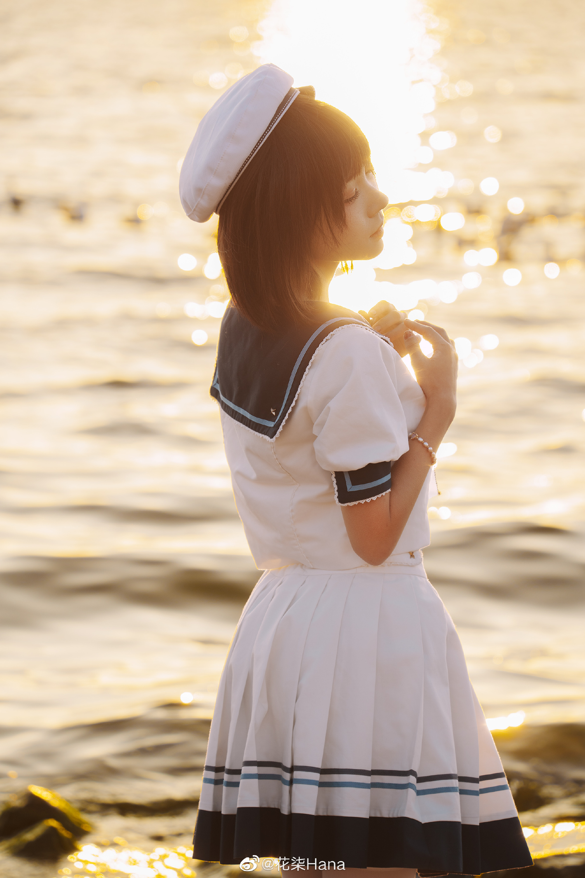 jk 少女写真 靠近光  追随光  成为光@花柒Hana 第2张