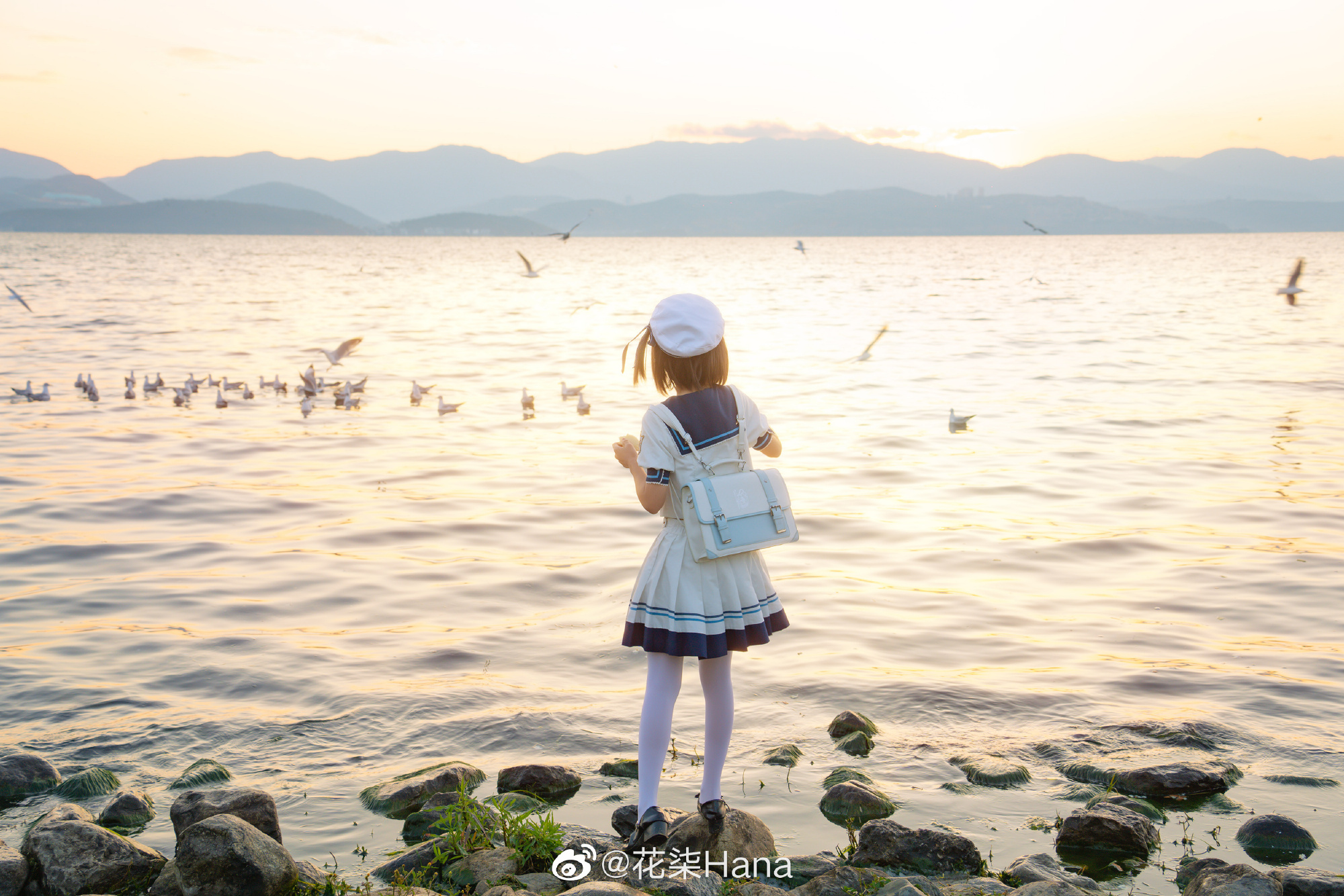 jk 少女写真 靠近光  追随光  成为光@花柒Hana 第3张