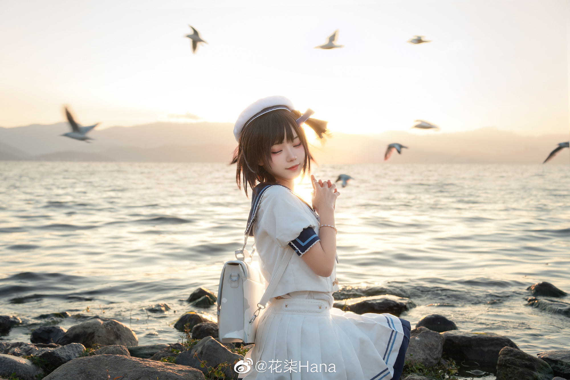 jk 少女写真 靠近光  追随光  成为光@花柒Hana 第4张