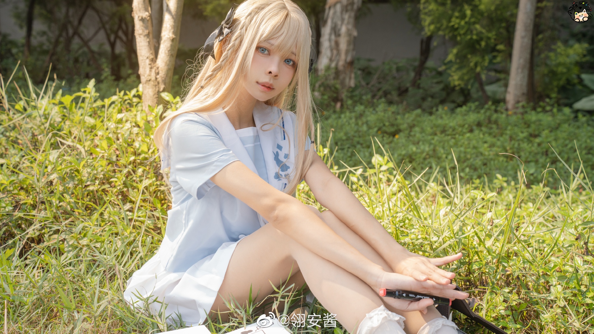 jk 少女写真 我叫爱丽丝，是公主学院的新生@翎安酱 第2张