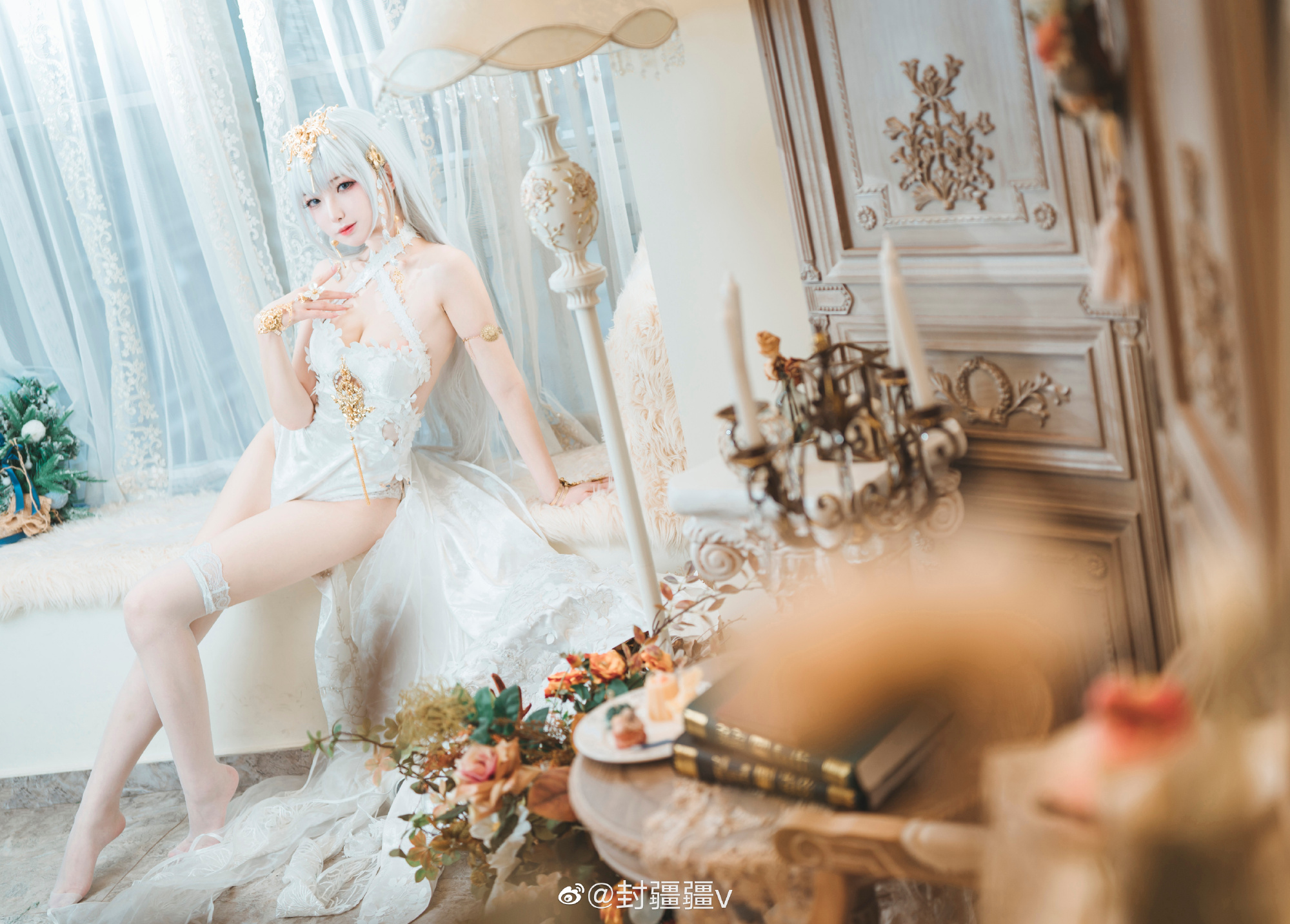 【COS】碧蓝航线 埃姆登［探求的水月之涧］@封疆疆v 第2张